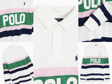 Ralph Lauren Poloshirt POLO RALPH LAUREN Rugby Polo Shirt Retro Sweater Sweatshirt Jumper Pul