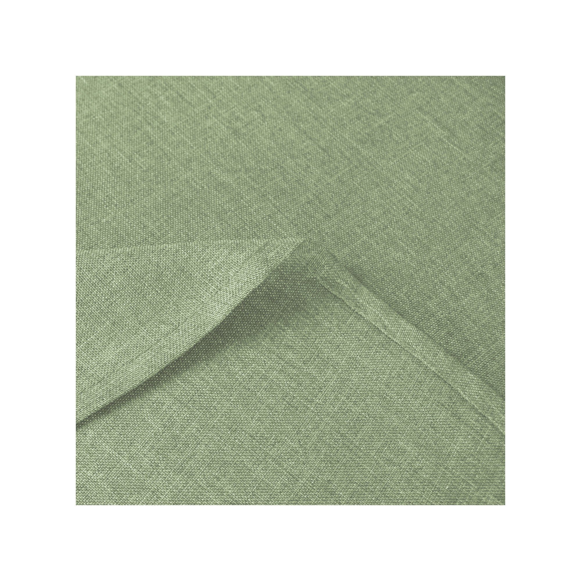 Haus und Deko Tischdecke Tischdecke oval Leinenoptik Lotuseffekt Tischwäsche Wasserabweisend (1-tlg) – Bild 2 von 5