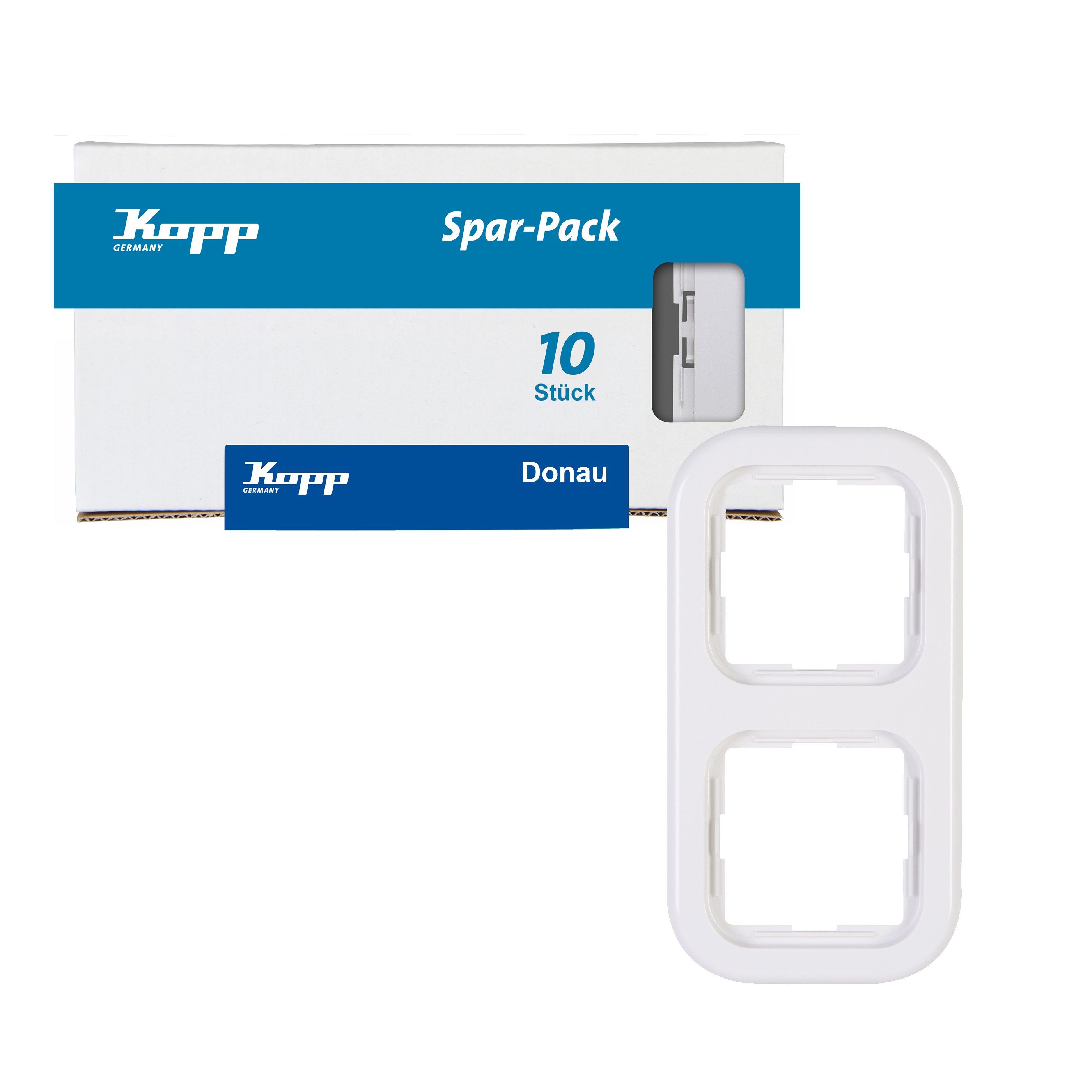 Kopp Schalter Donau (Spar-Set, 10-St)
