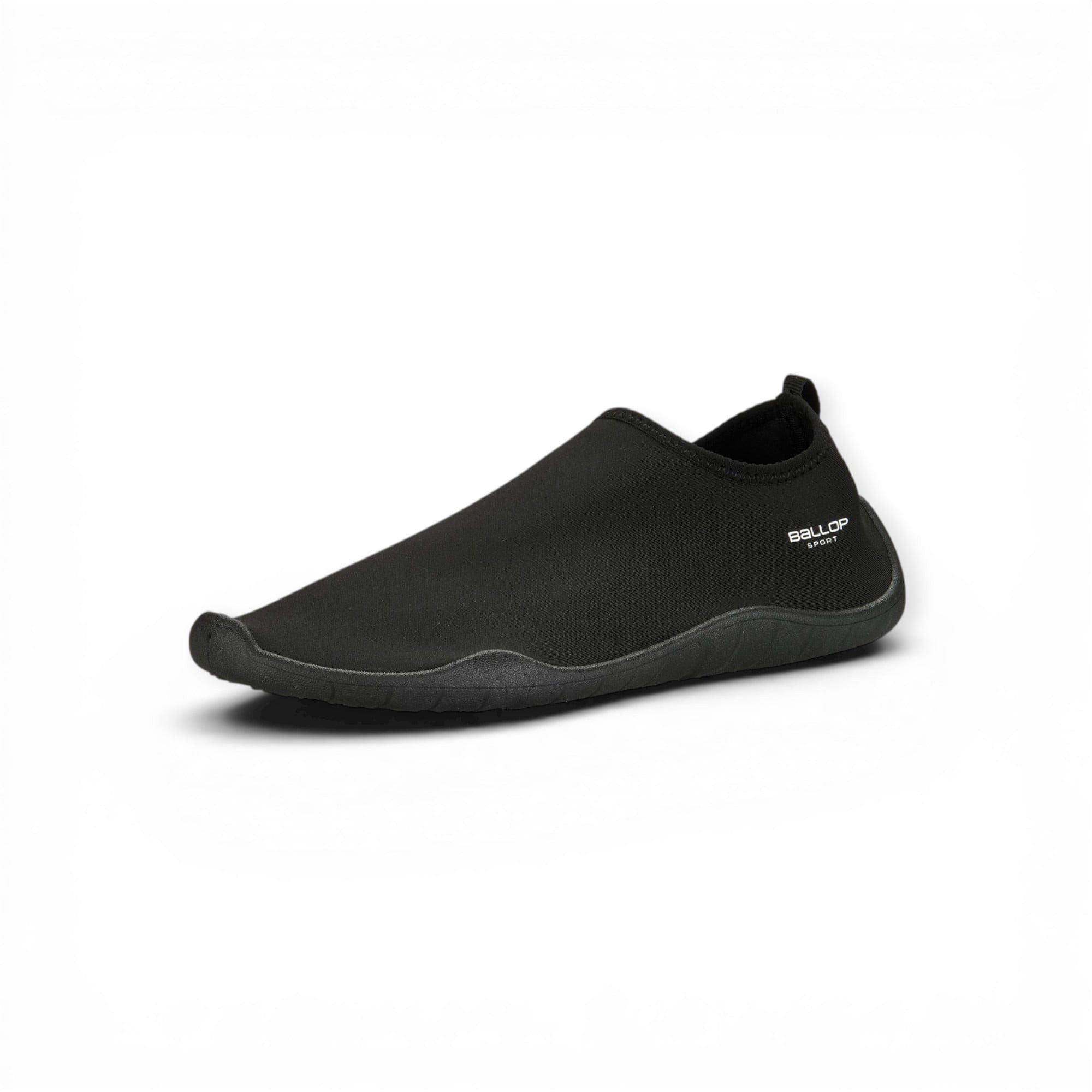 Aquaschuhe Hybrid Basic (Wasserschuhe, flexible Sohle) schwarz Kinder Badeschuh