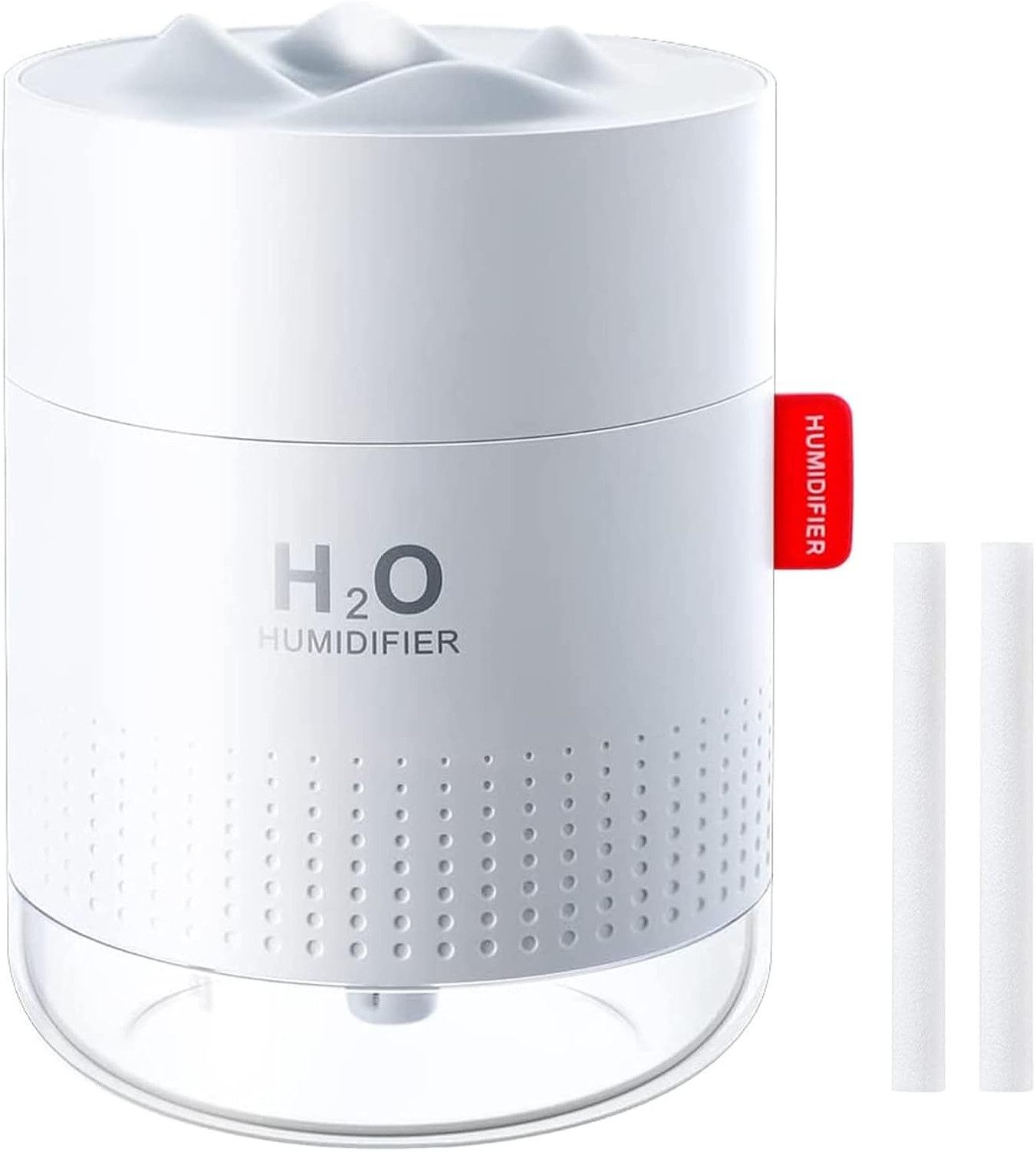 Luftbefeuchter Luftbefeuchter Schlafzimmer, 500ML USB Raumbefeuchter