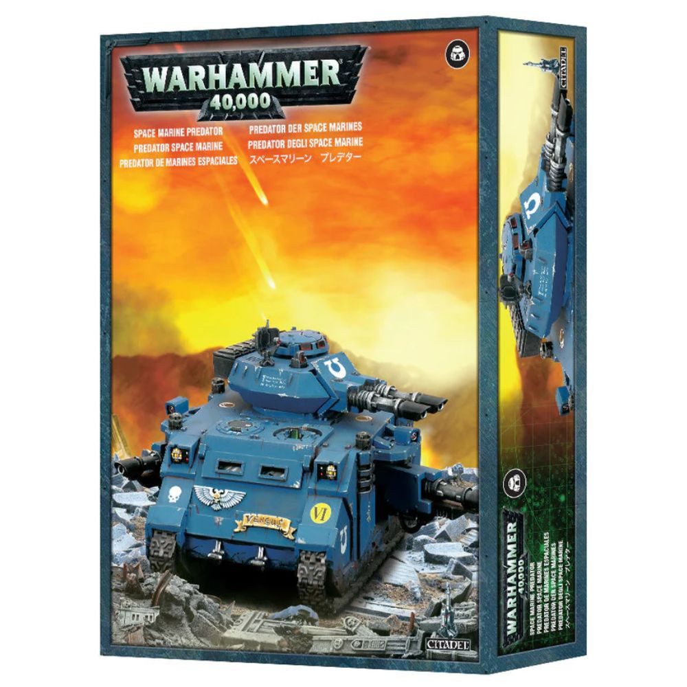 Games Workshop Spielfigur Warhammer 40.000 Space Marines Predator günstig online kaufen