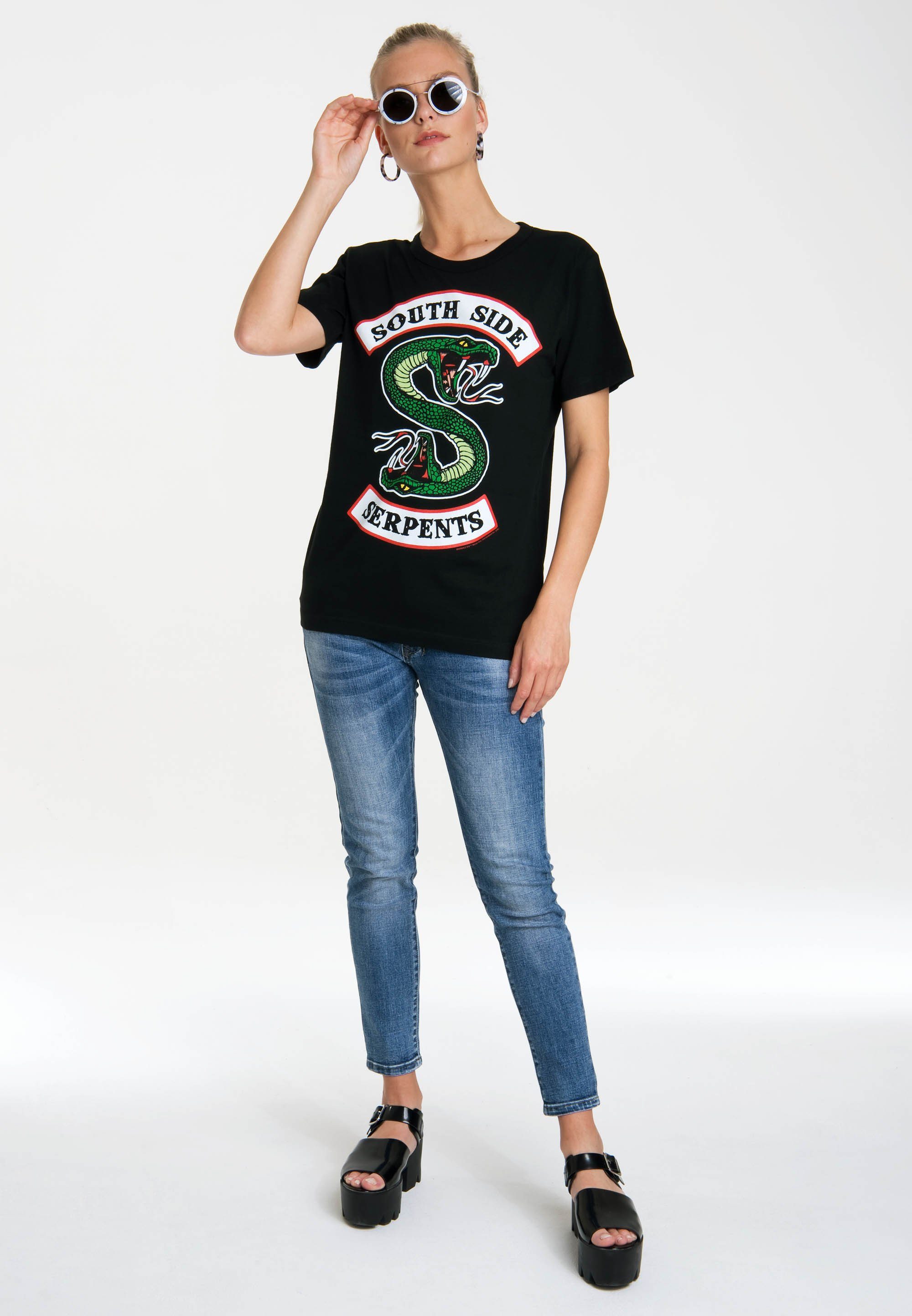 LOGOSHIRT T-Shirt South Side Serpents mit Riverdale-Frontprint | T-Shirts