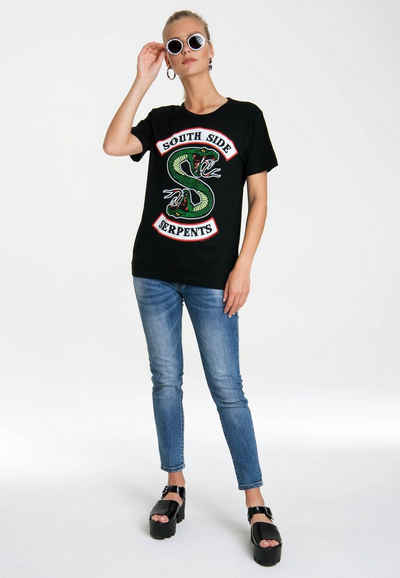 LOGOSHIRT T-Shirt South Side Serpents mit Riverdale-Frontprint