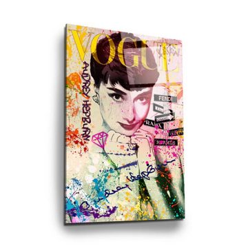 Art100 Leinwandbild Audrey Hepburn Pop Art Leinwandbild Kunst