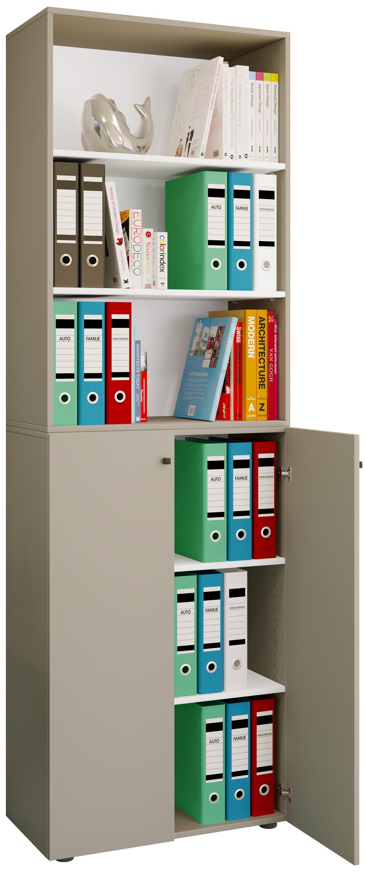 VCM Aktenschrank Büroschrank Regal Ordner Aktenschrank günstig online kaufen
