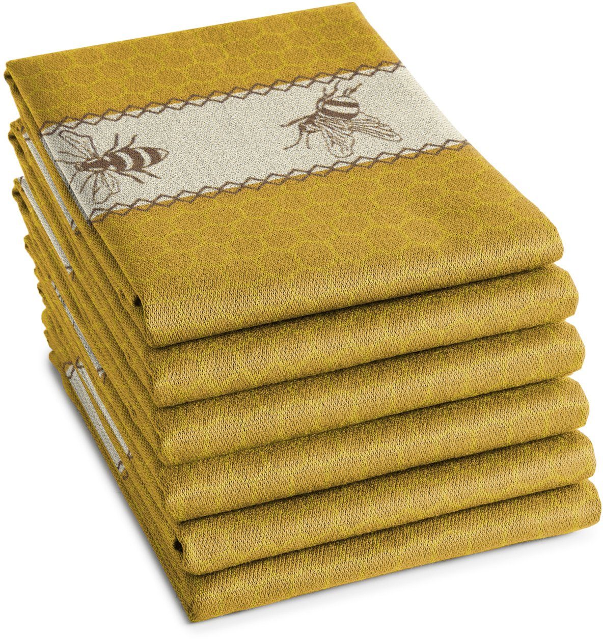 DDDDD Geschirrtuch Bees, (Set, 6-tlg) günstig online kaufen
