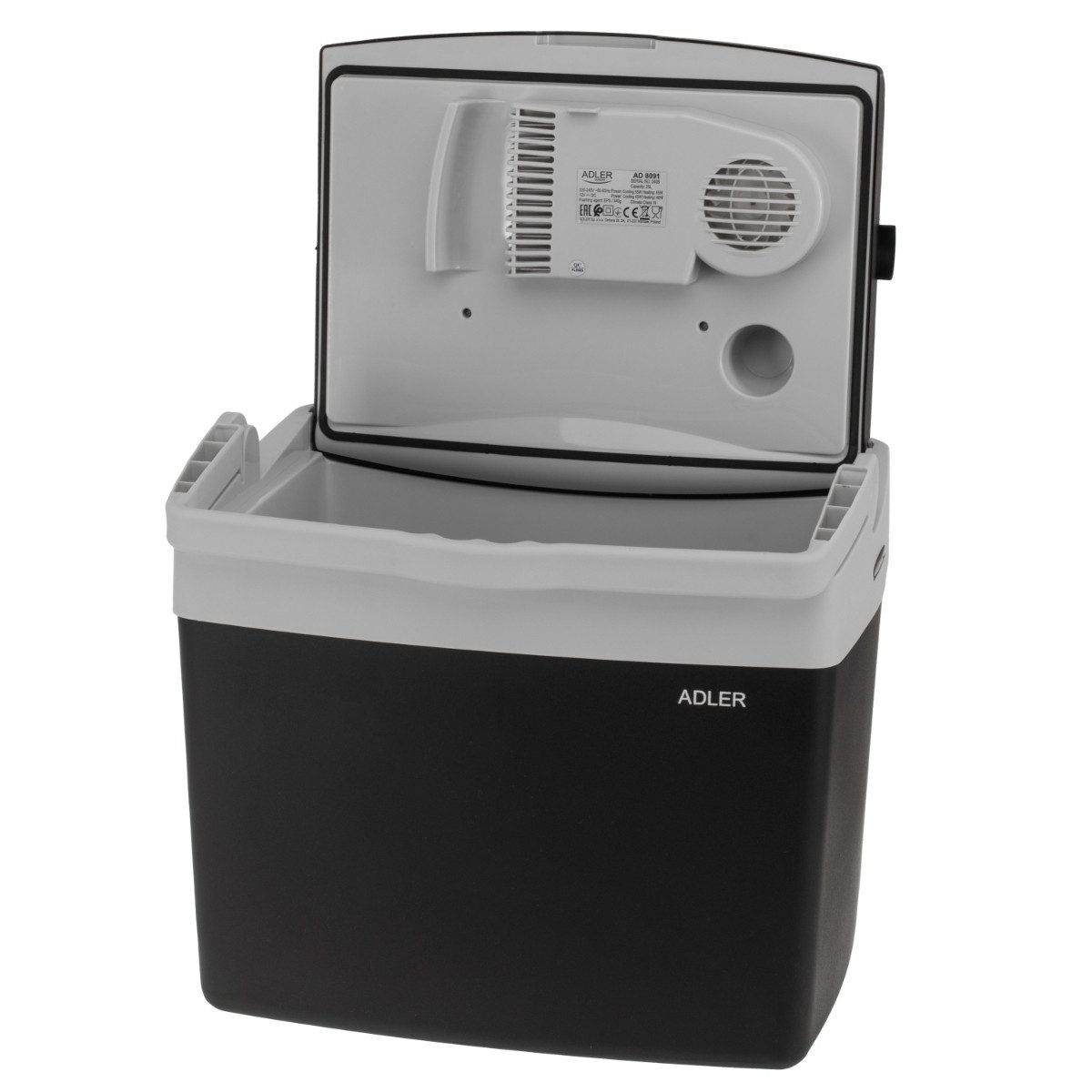 Adler Kühlbox AD 8091, mit Kühl und Warmhaltefunktion, 25 L