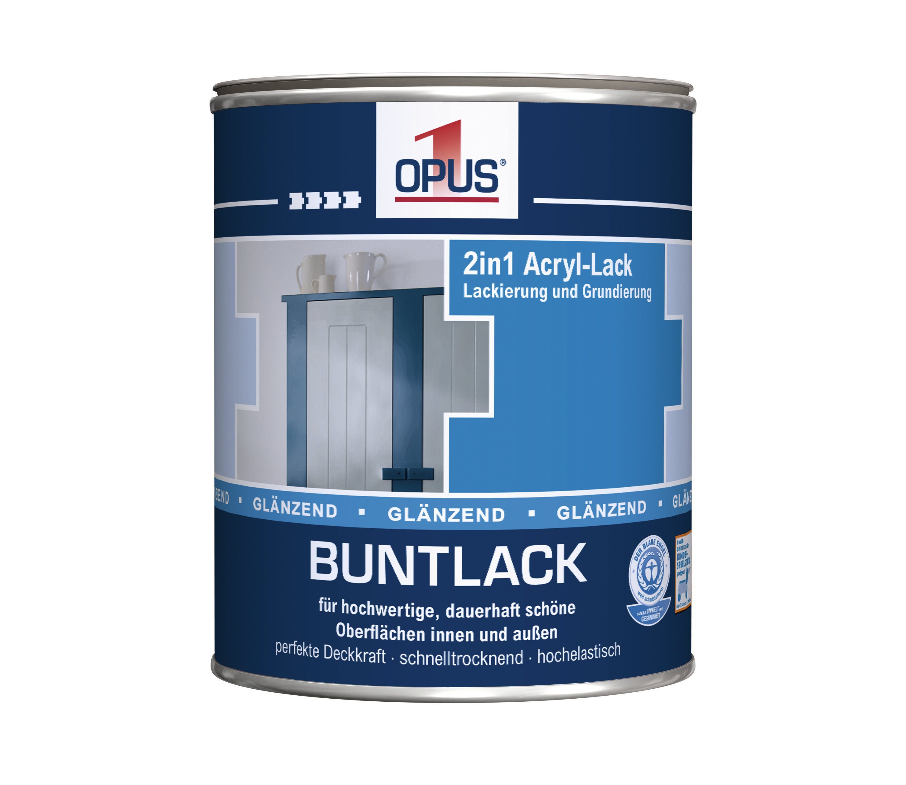 OPUS1 Acryl-Buntlack enzianblau