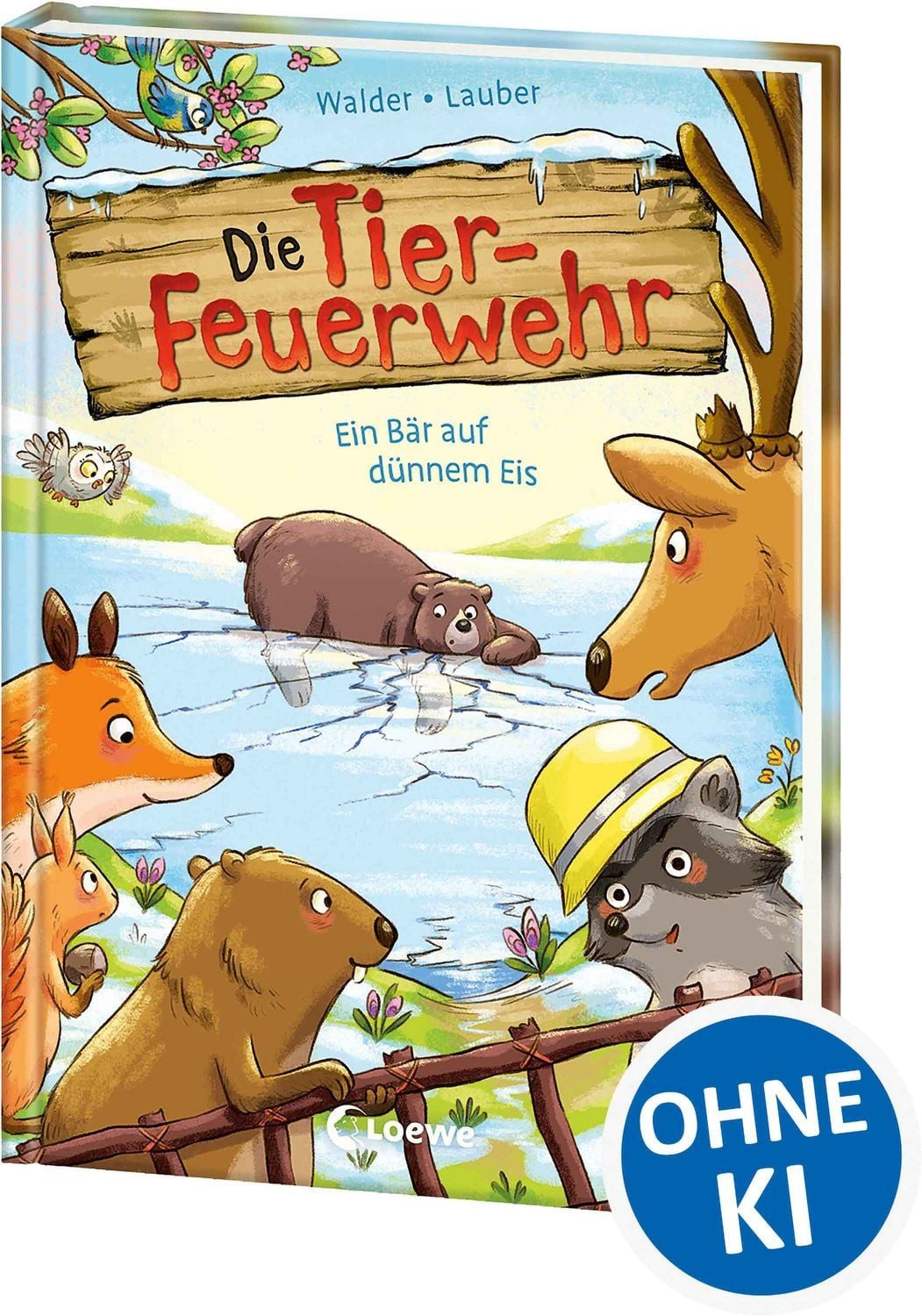 Die Tier-Feuerwehr (Band 3) - Ein Bär auf dünnem Eis / Vanessa Walder, Ein frostiger Einsatz für Eddie und seine Freunde - Tierisch starkes Erstlesebuch von Bestseller-Autorin Vanessa Walder ab 7 Jahren