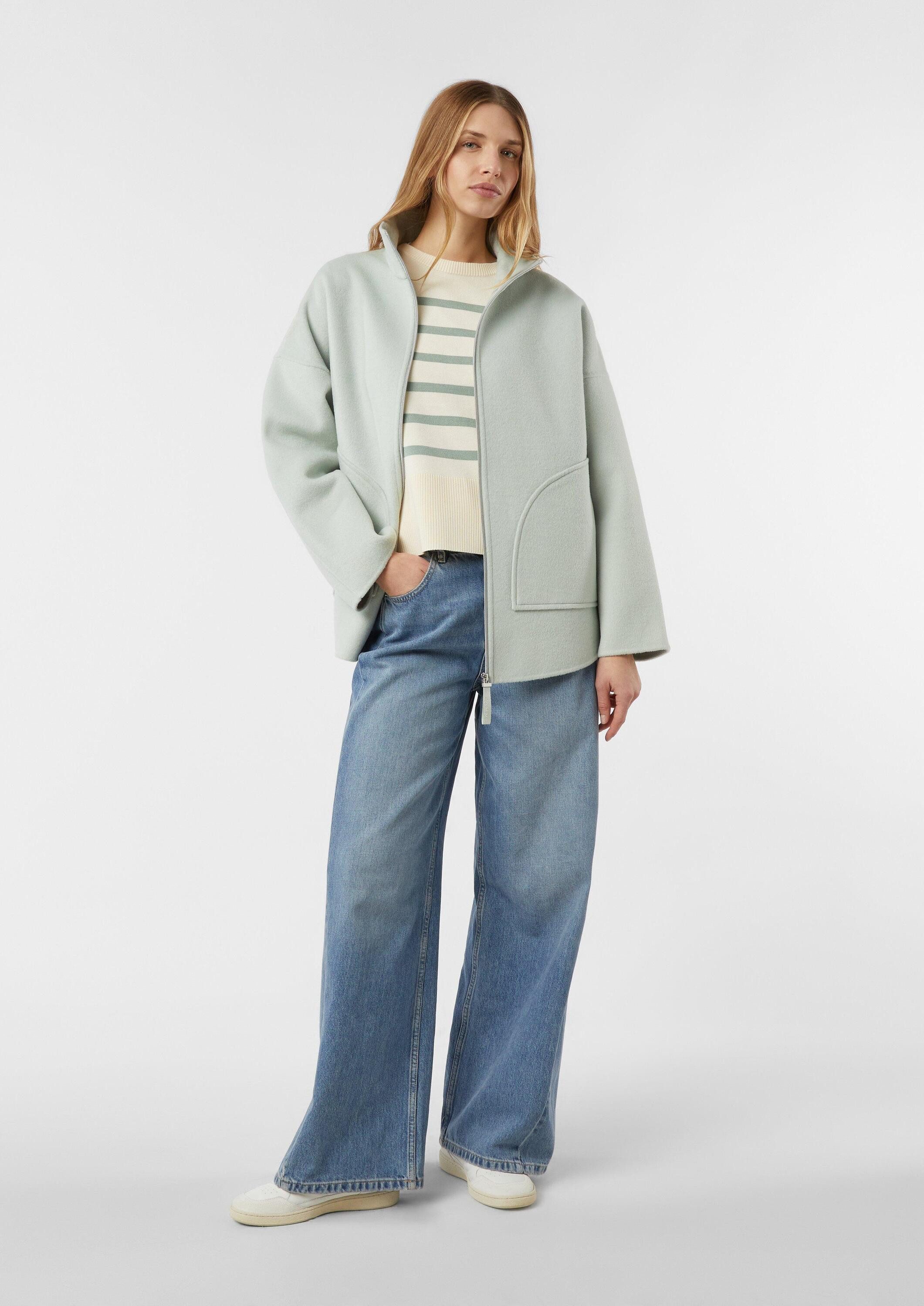 comma Funktionsjacke Outdoor-Umhang Oversize Doubleface-Cape