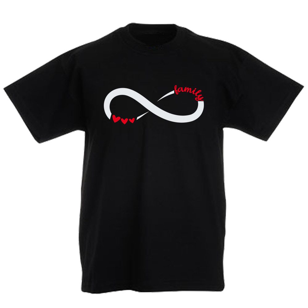 G-graphics T-Shirt Infinity Family (Familienset, Einzelteile zum selbst zusammenstellen) Kinder- & Erwachsenen-T-Shirt-Set mit Frontprint