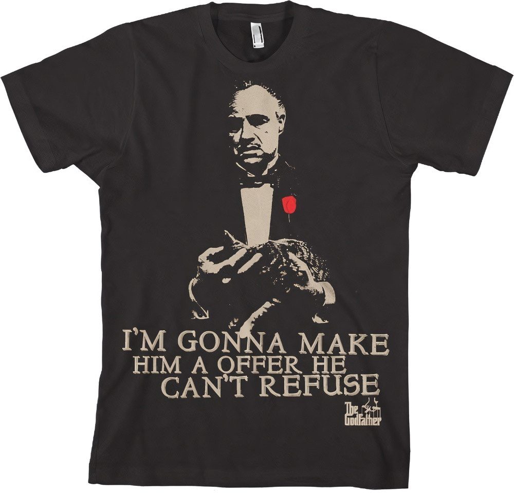 The Godfather T-Shirt Vitos Offer Big Tall T-Shirt