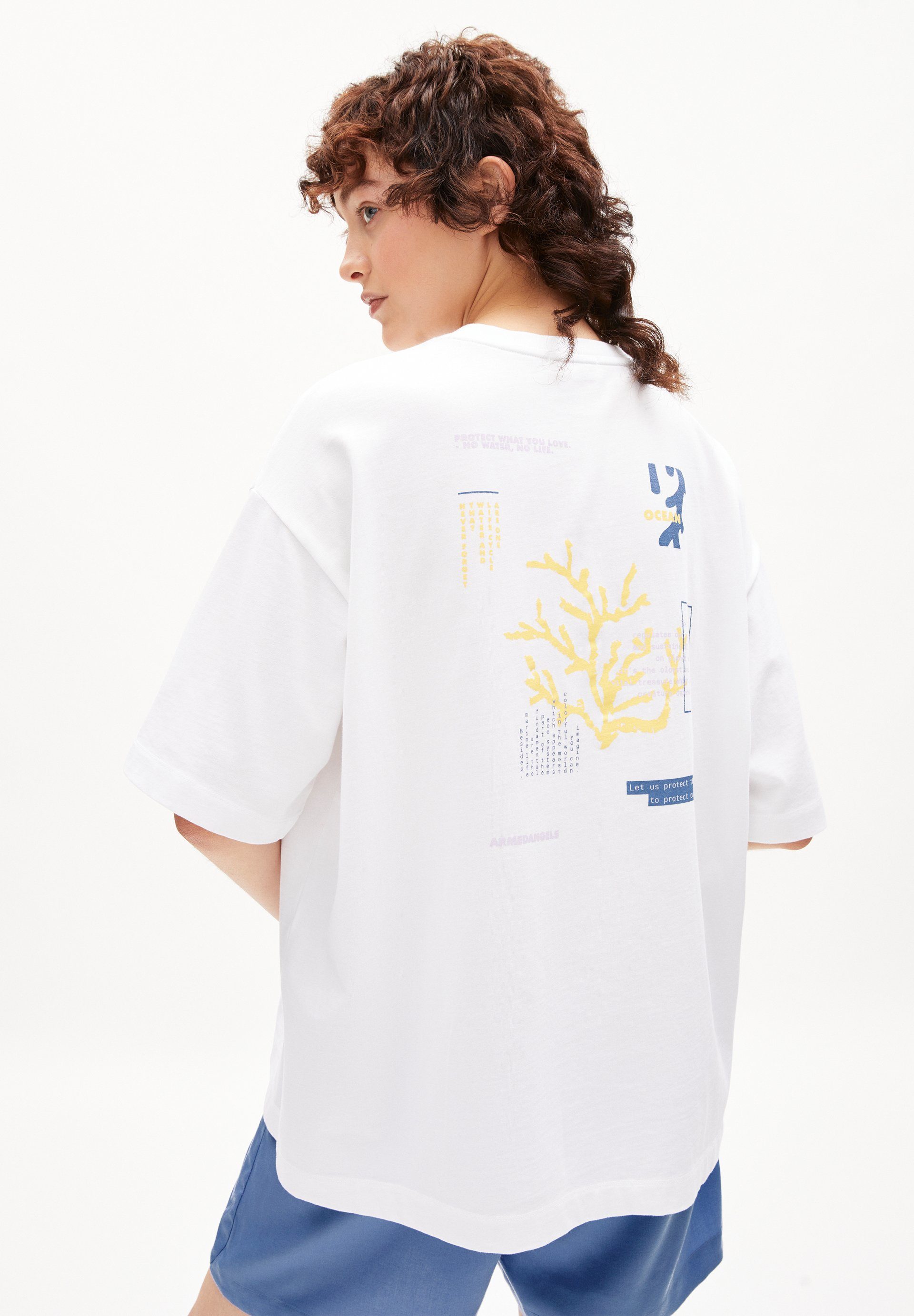 Armedangels T-Shirt LAURAA PROTECT Damen T-Shirt (1-tlg) empty aus Bio-Baumwolle