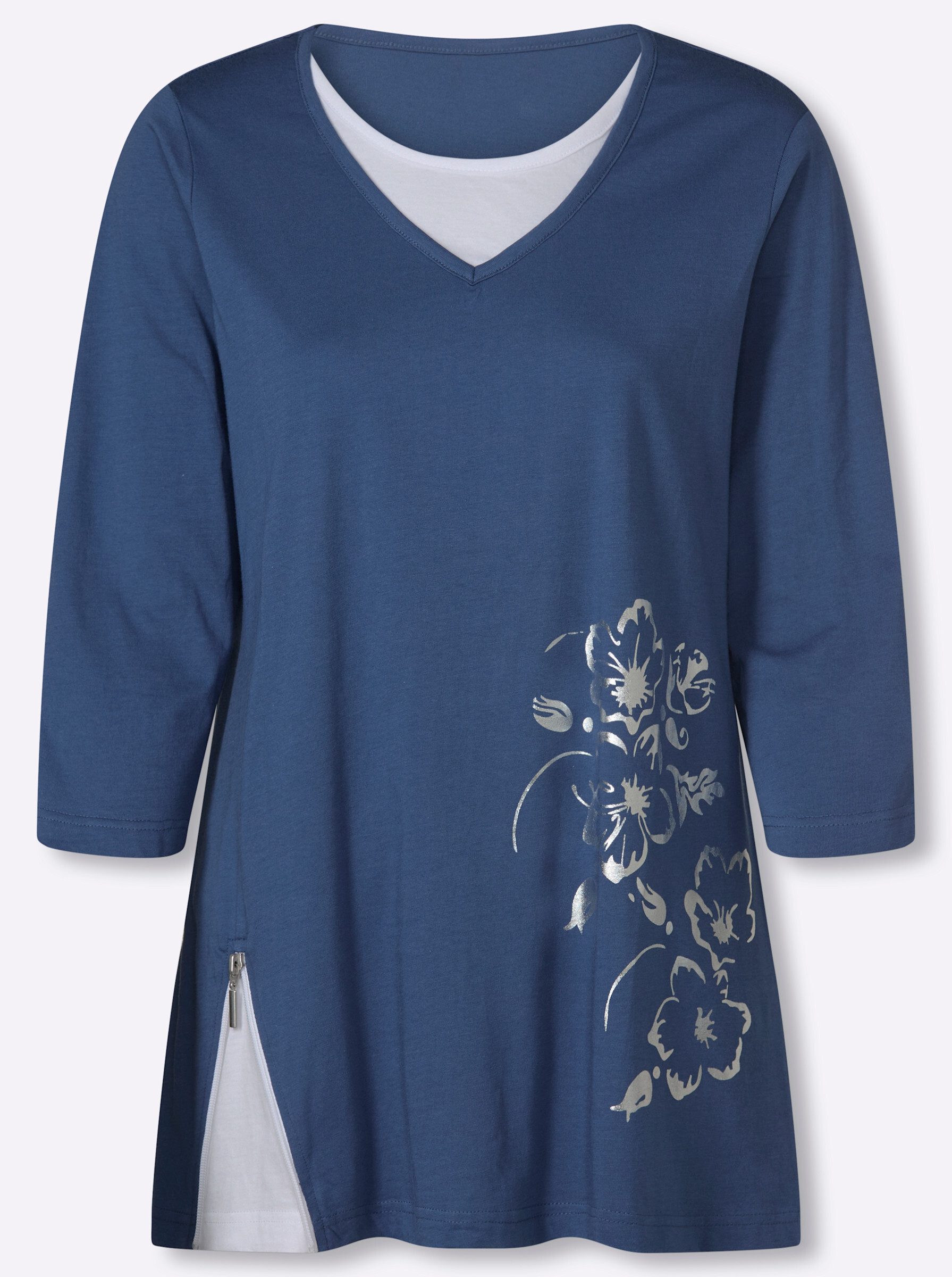 Sieh an! T-Shirt Longshirt 3/4-Arm – Bild 4 von 5