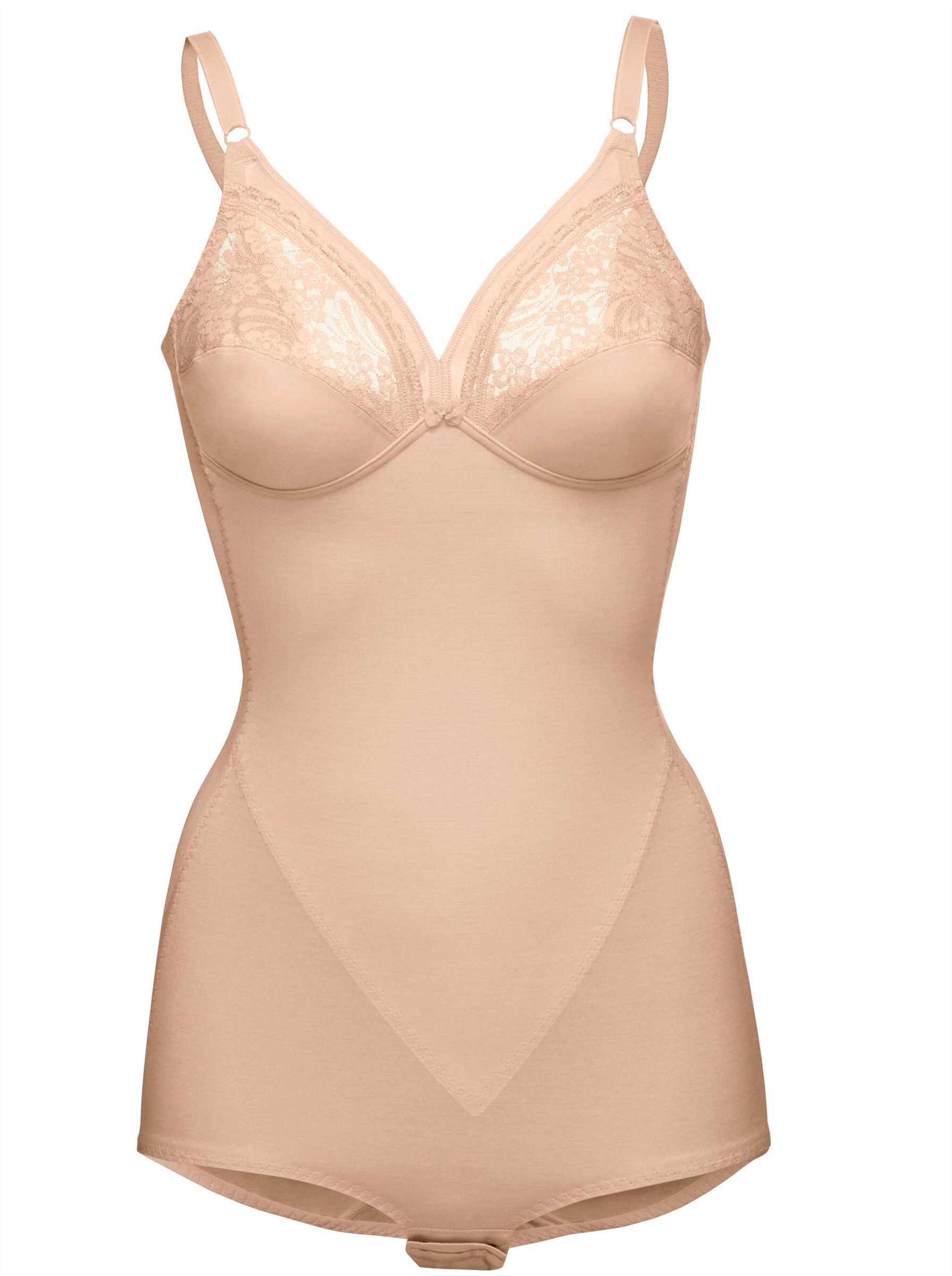 Triumph Miederbody "Formfit BS X" florale Spitze, runder Rückenausschnitt, günstig online kaufen