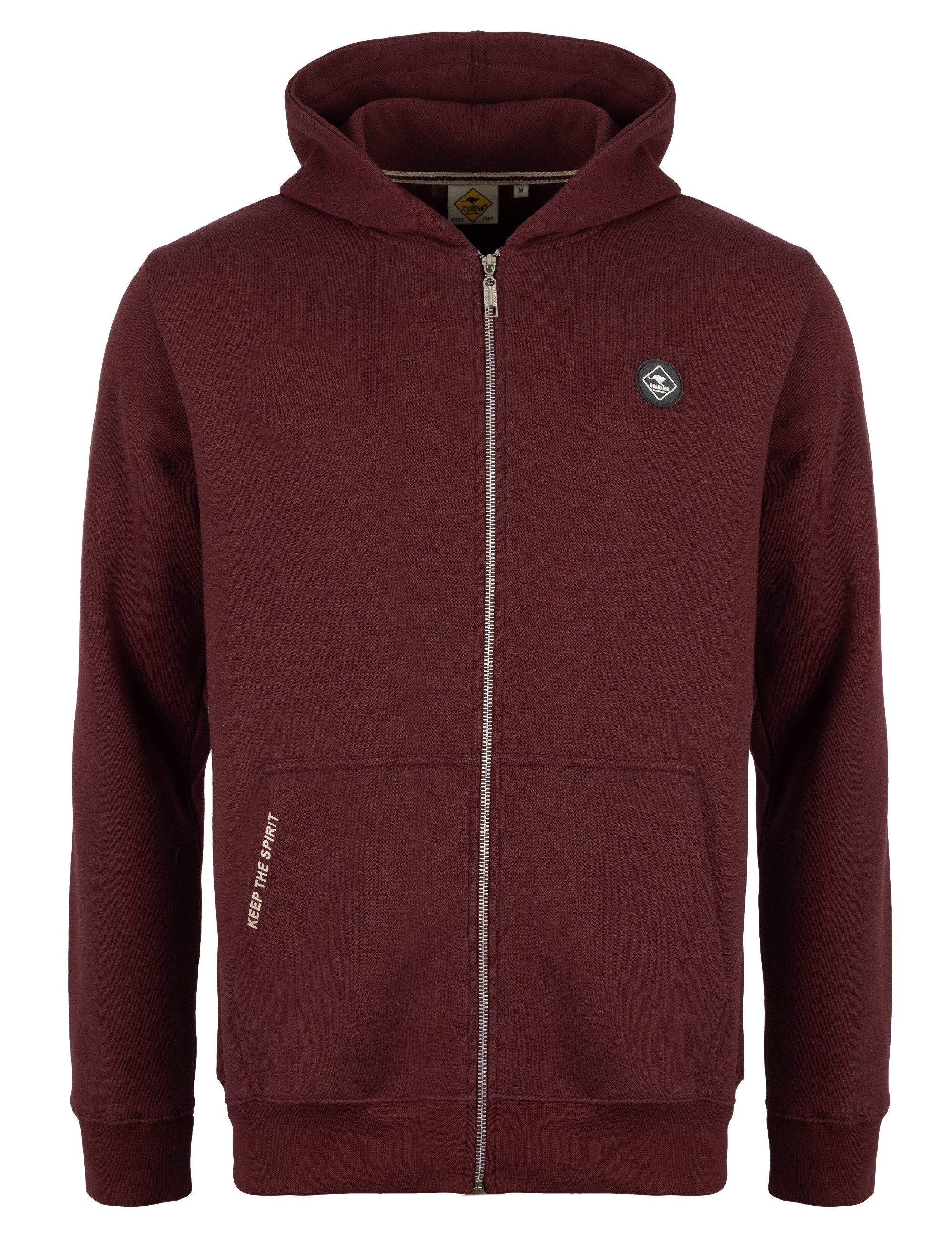 ROADSIGN australia Sweatjacke Urban Spirit (1, 1-tlg., 1) Kapuzenjacke mit markantem Print für urbane Herbst-Outfits