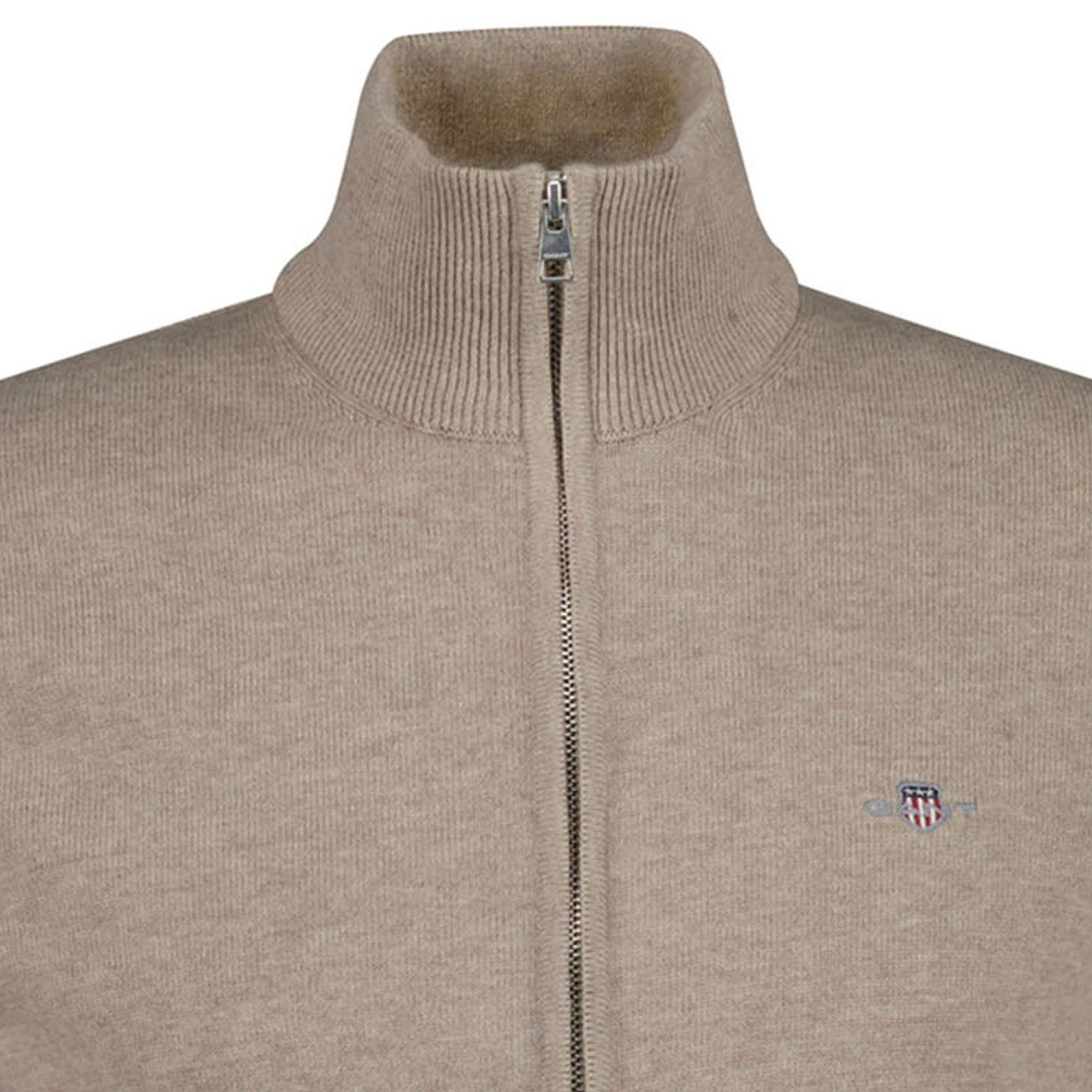 Gant Sweatshirt Herren Strickjacke Baumwolle