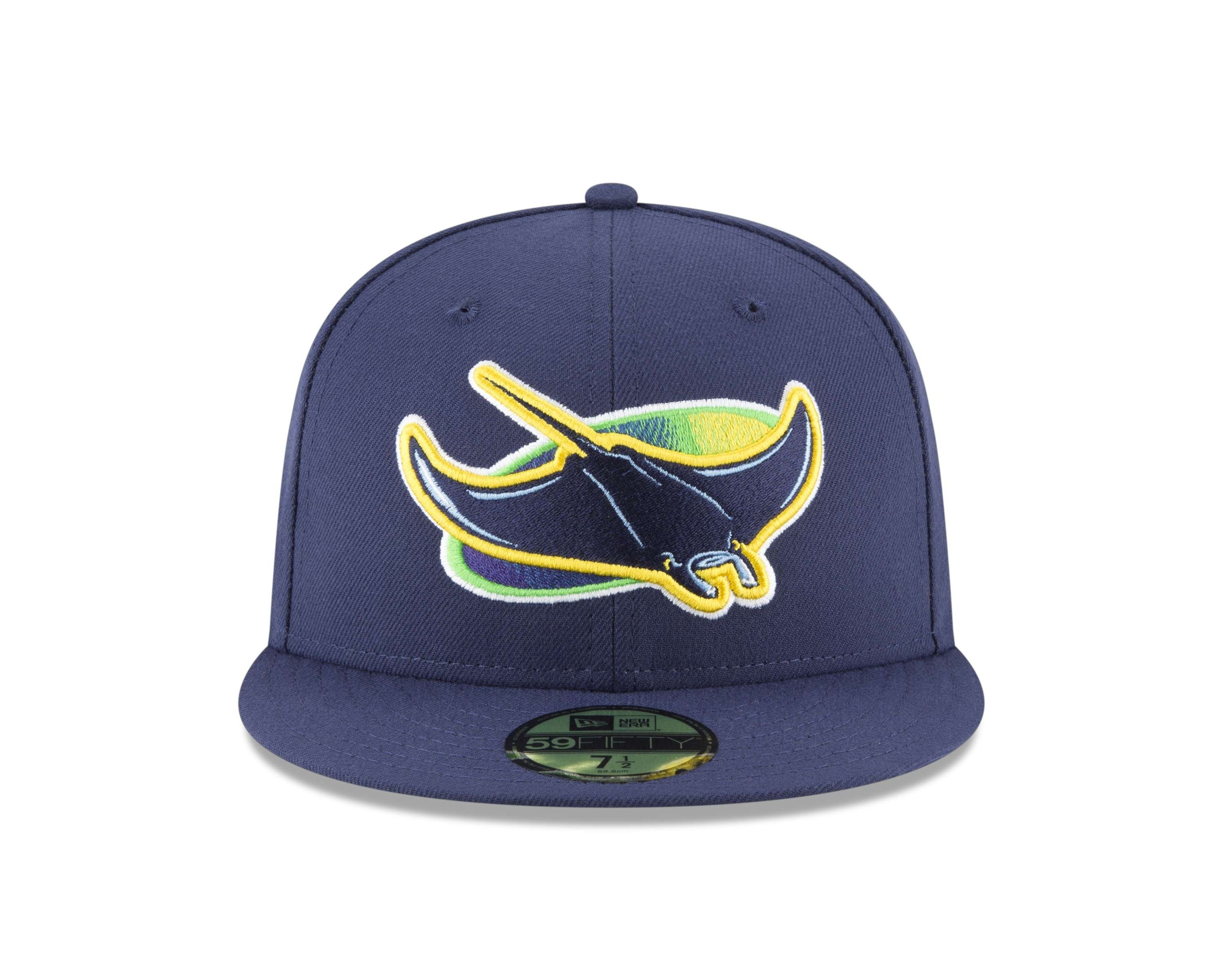 MLB Alternate Rays Tampa New Fitted Cap Authentic Era Collection Bay