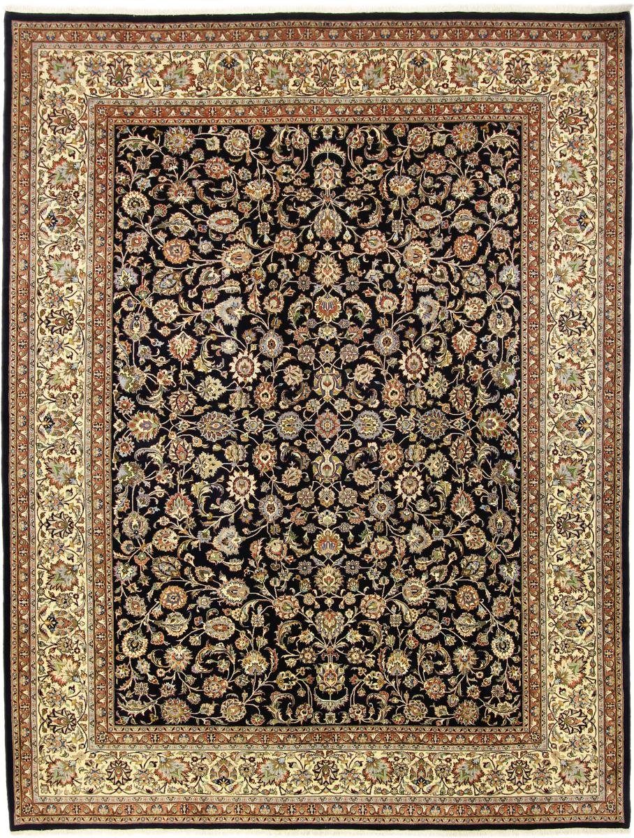 Orientteppich Handgeknüpfter Trading, Höhe: Orientteppich / 12 Nain 299x385 rechteckig, Mashhad mm Perserteppich,