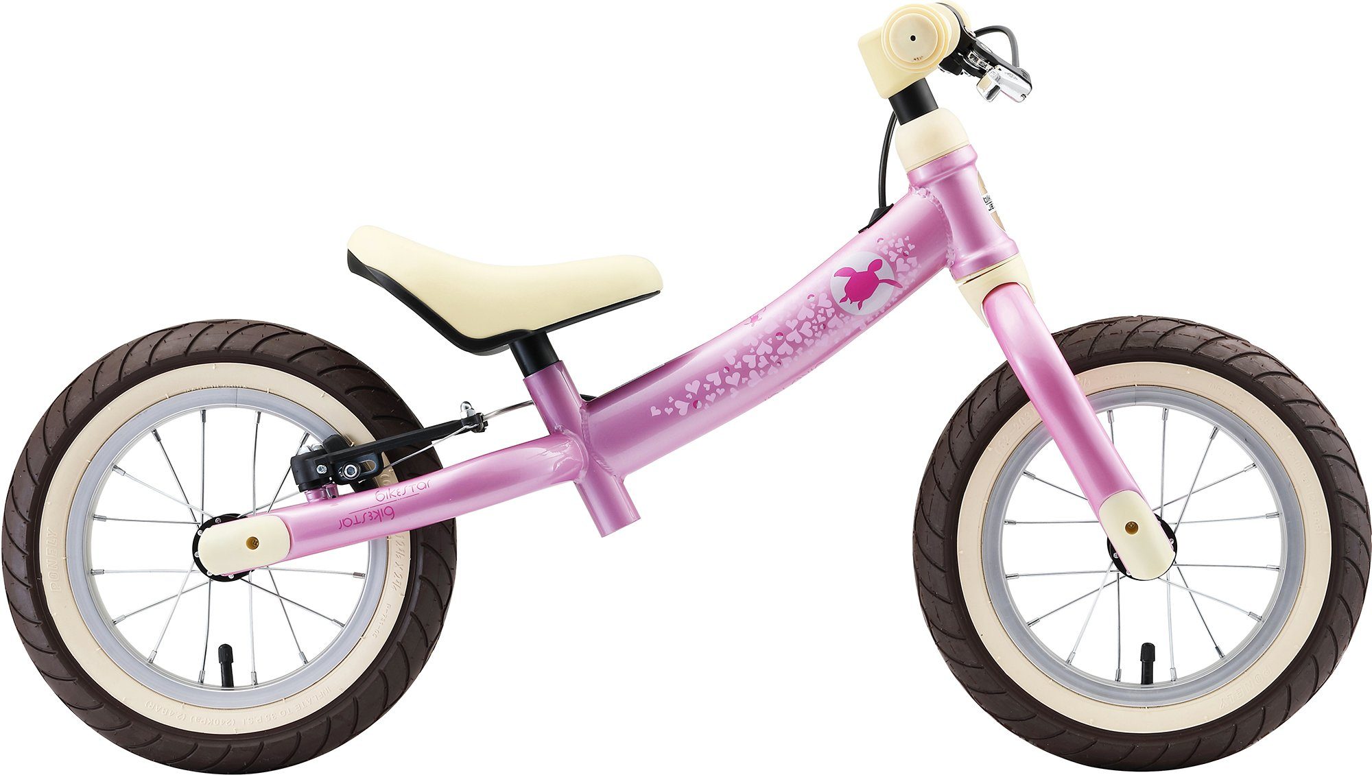 Bikestar Laufrad Flex 12 pink Zoll