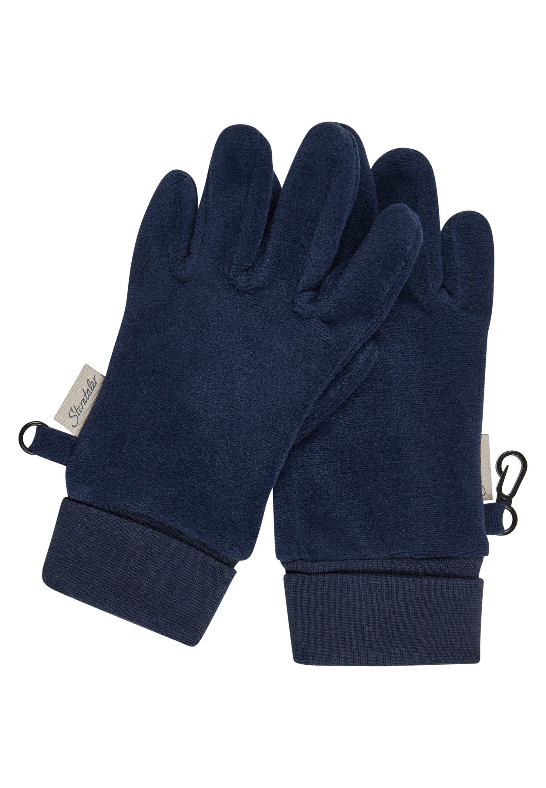 Sterntaler® Fäustlinge Fingerhandschuh (1-St) Fingerhandschuh aus Microfleece und Bio-Elastikware – Bild 2 von 5
