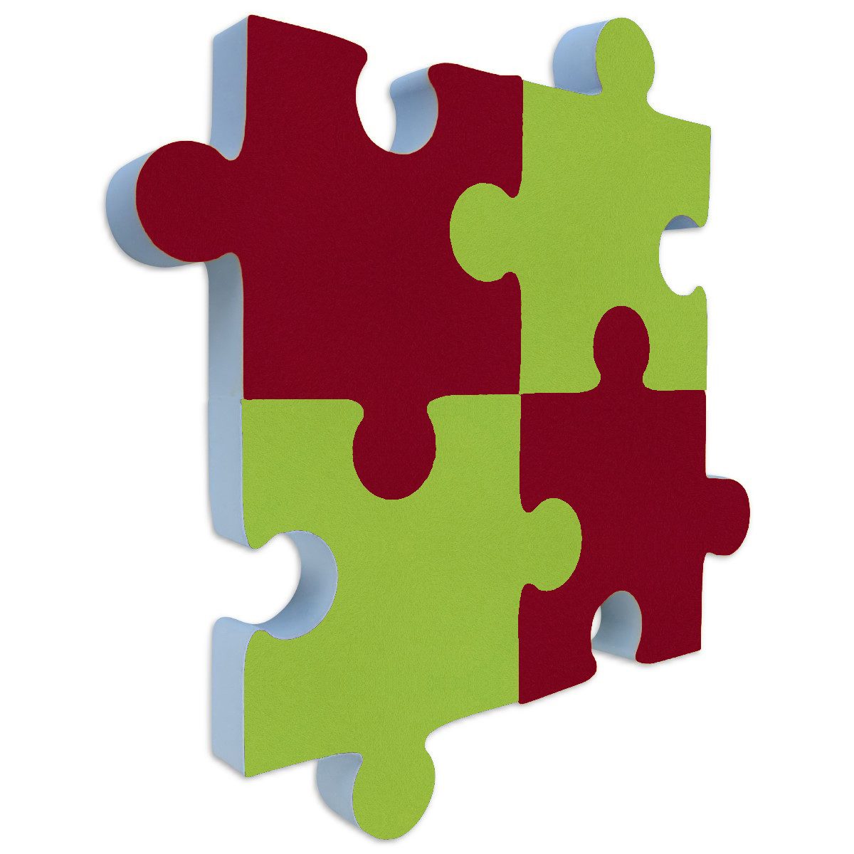 platino24 Akustikplatte Schallabsorber-Set PUZZLE aus Basotect günstig online kaufen