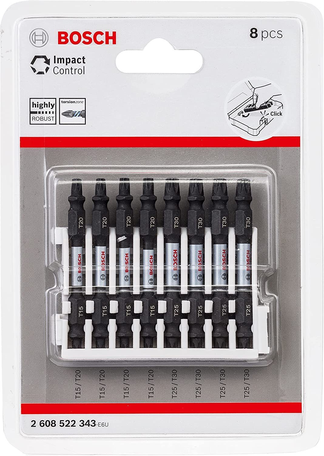 Bosch Professional Bohrer- und Bitset 8tlg, günstig online kaufen