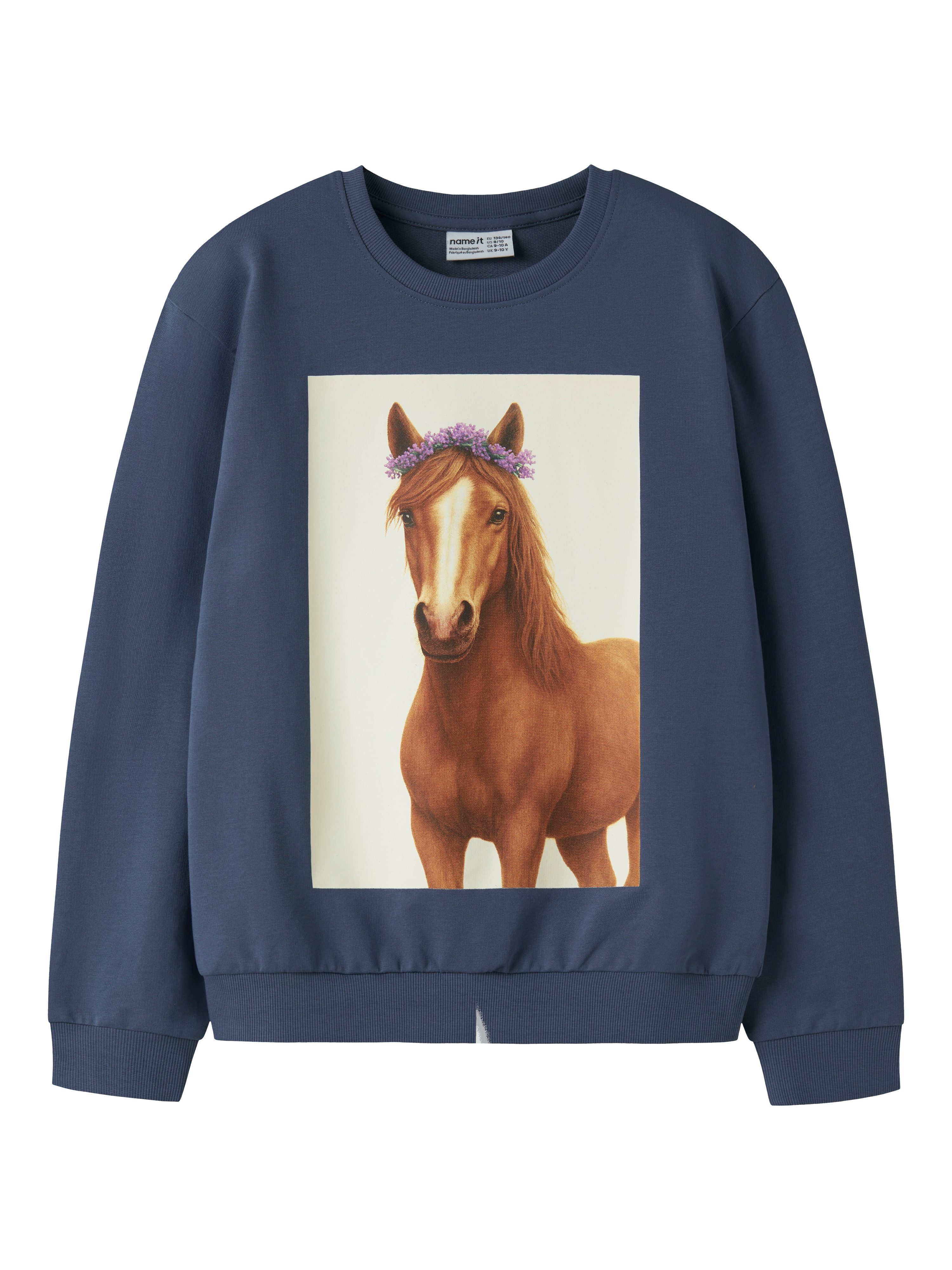Name It Sweatshirt NKFVOTEA LS NREG SWEAT UNB Baumwolle, regular fit