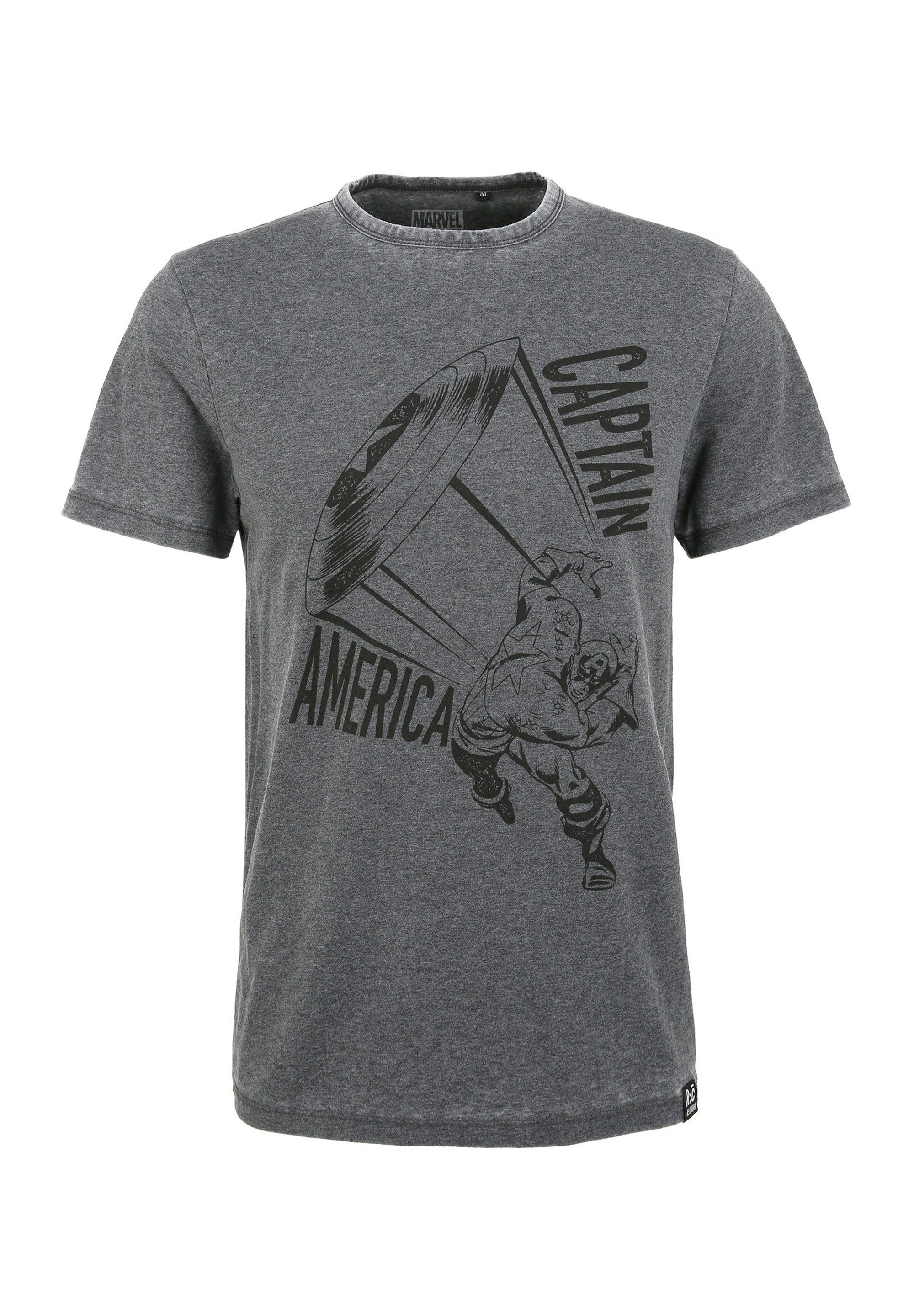 Recovered T-Shirt Marvel Captain America Shield günstig online kaufen