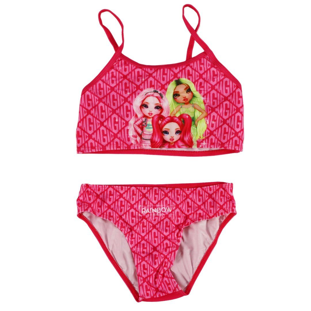 Badeanzug Für Mädchen 1–6 Jahre – Einteilig, Bonbonfarben, Aus Polyester/Spandex, Weich & Bequem