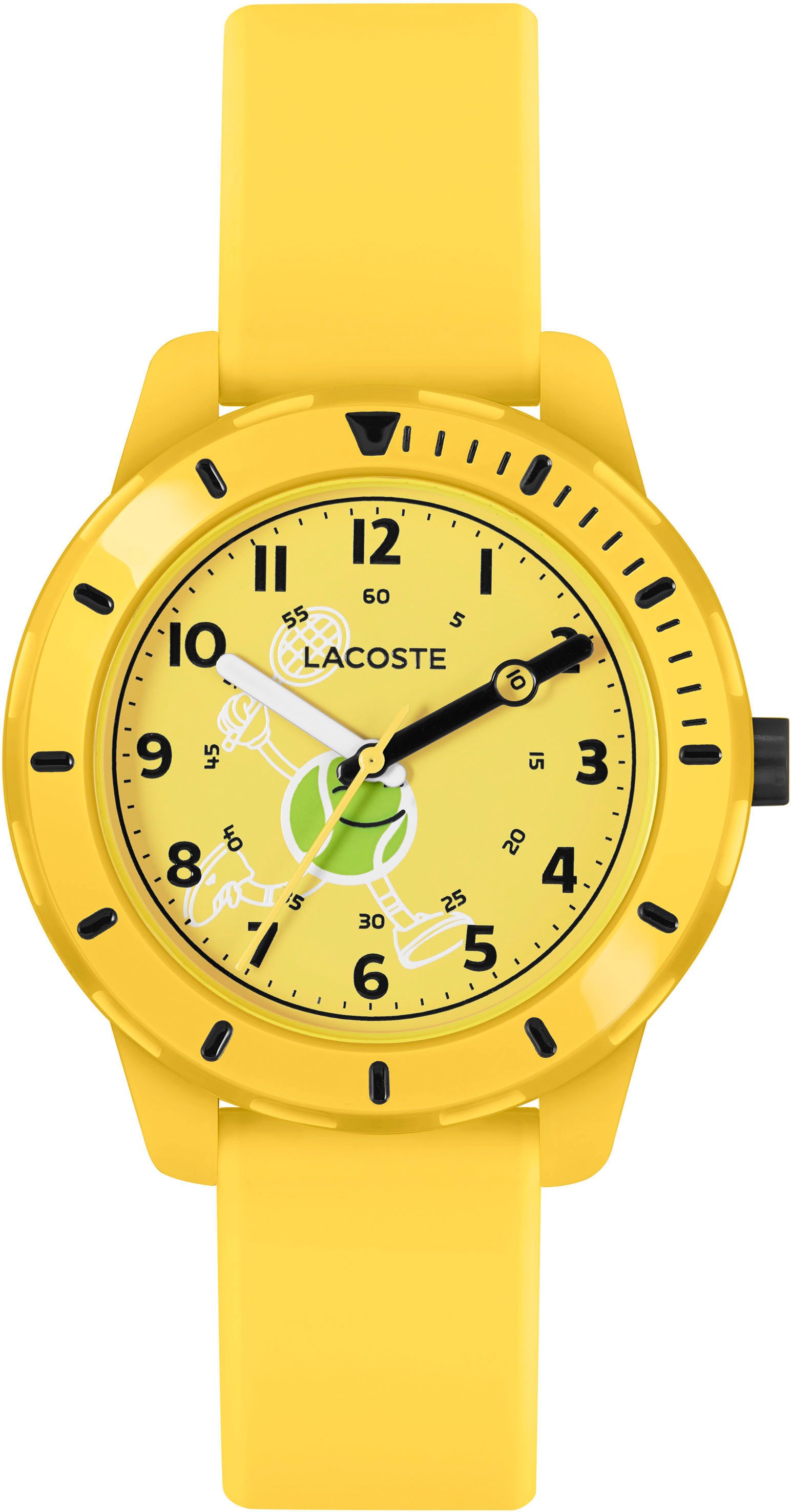 Lacoste Quarzuhr MINI TENNIS 2030060, Armbanduhr, Kinderuhr, analog, Silikonarmband, Geschenkidee