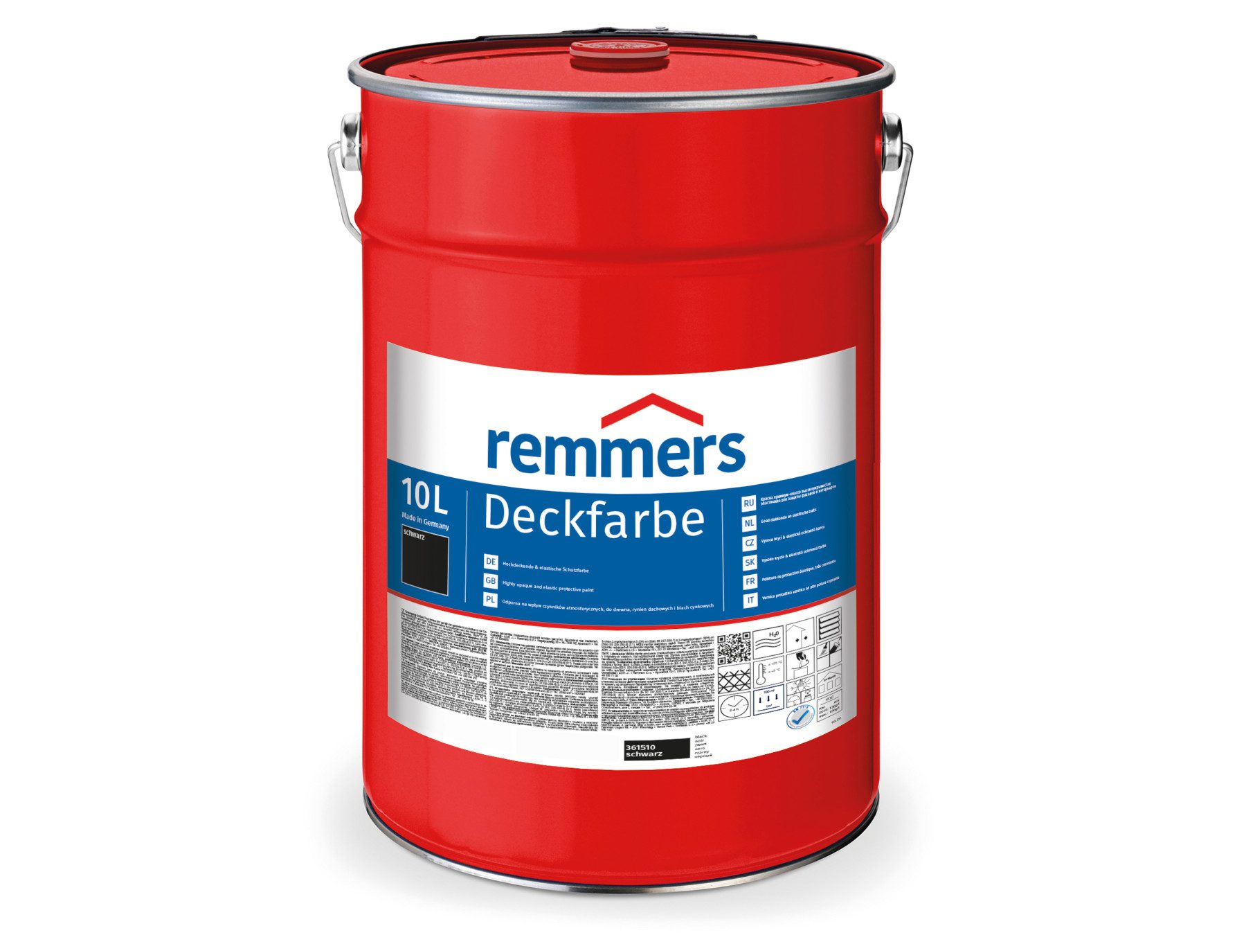 Remmers Wetterschutzfarbe Deckfarbe blattgrün 10 Liter