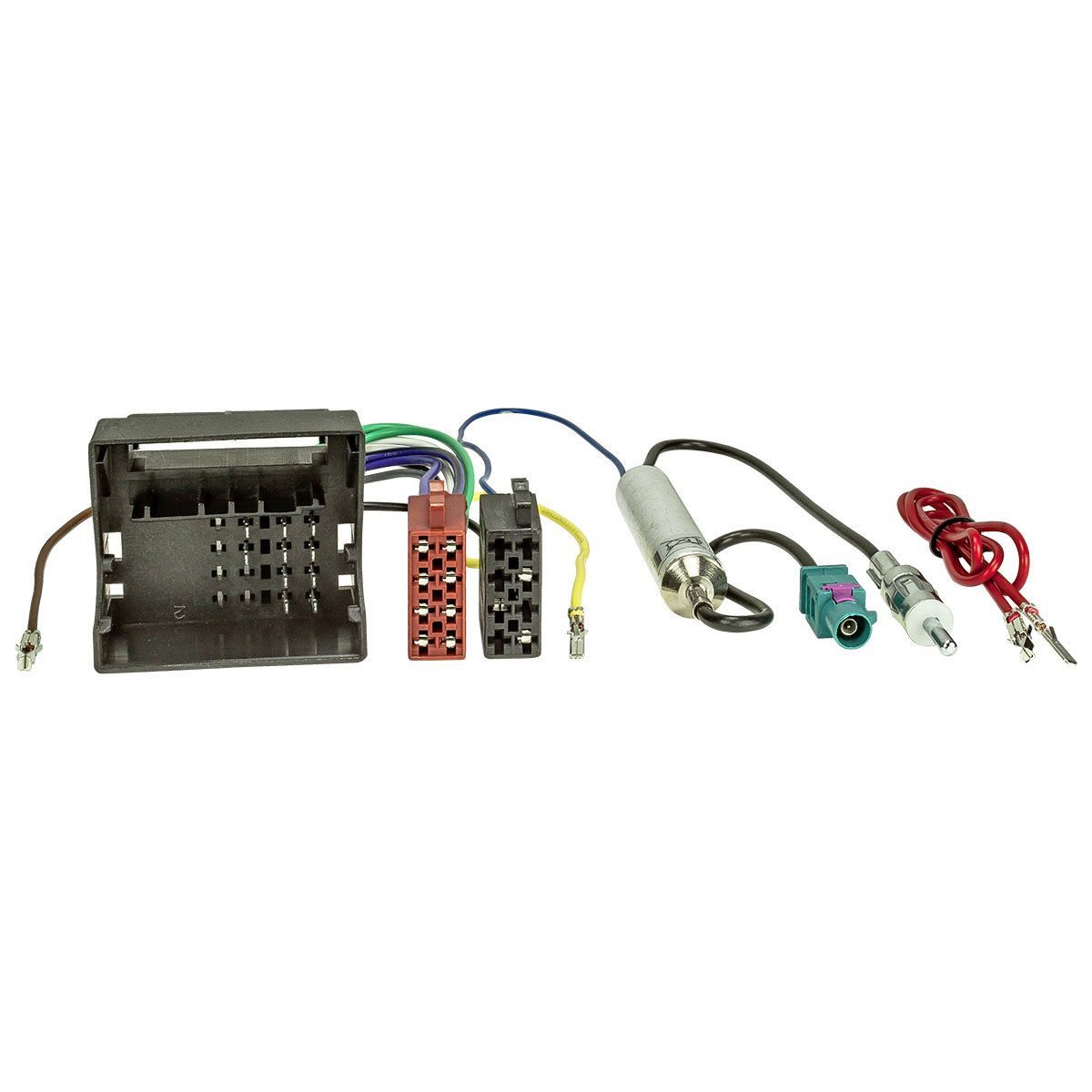 tomzz Audio Radioblende Set passt für VW Golf 5 V 6 VI Touran Passat 3C Caddy EOS Autoradio – Bild 3 von 5