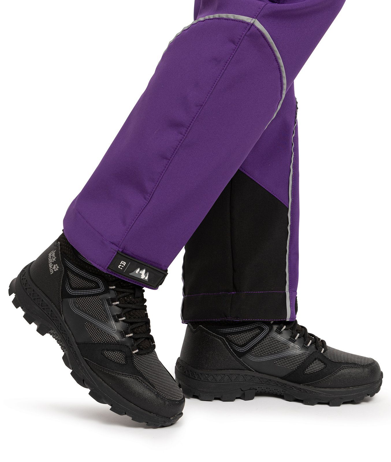 Violett Softshellhose Wanderhose D-444 Creek Softshellhose Rock Damen