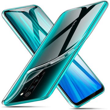 CoolGadget Handyhülle Transparent Ultra Slim Case für Xiaomi Redmi Note 8 Pro 6,53 Zoll, Silikon Hülle Dünne Schutzhülle für Redmi Note 8 Pro Hülle