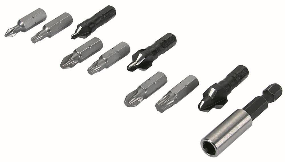 Wolfcraft Kegelsenker Wolfcraft Verschraubbungs-Set 10-teilig sechskant