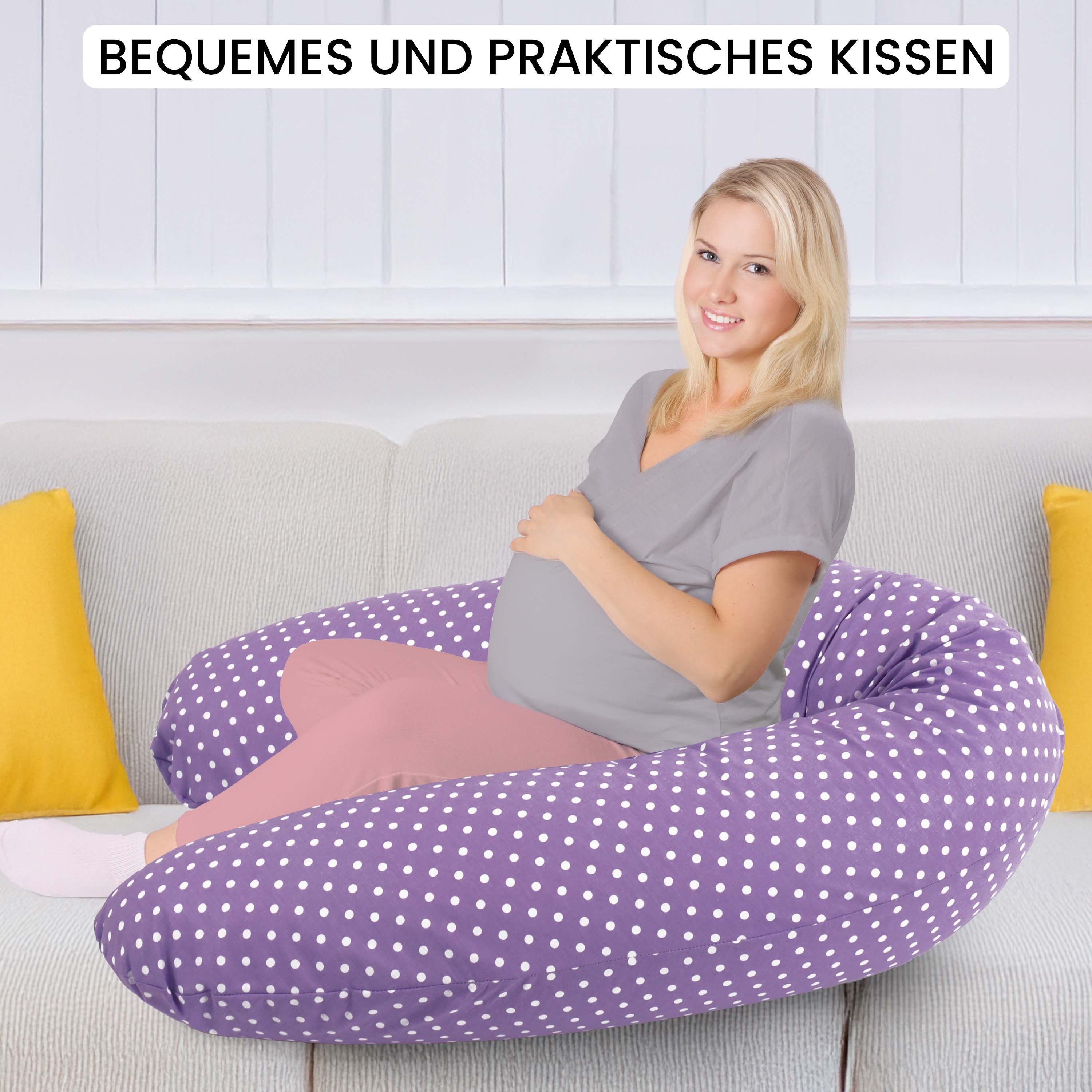 Amilian Stillkissen XXL 170 cm - Schwangerschaftskissen & Seitenschläferkis günstig online kaufen