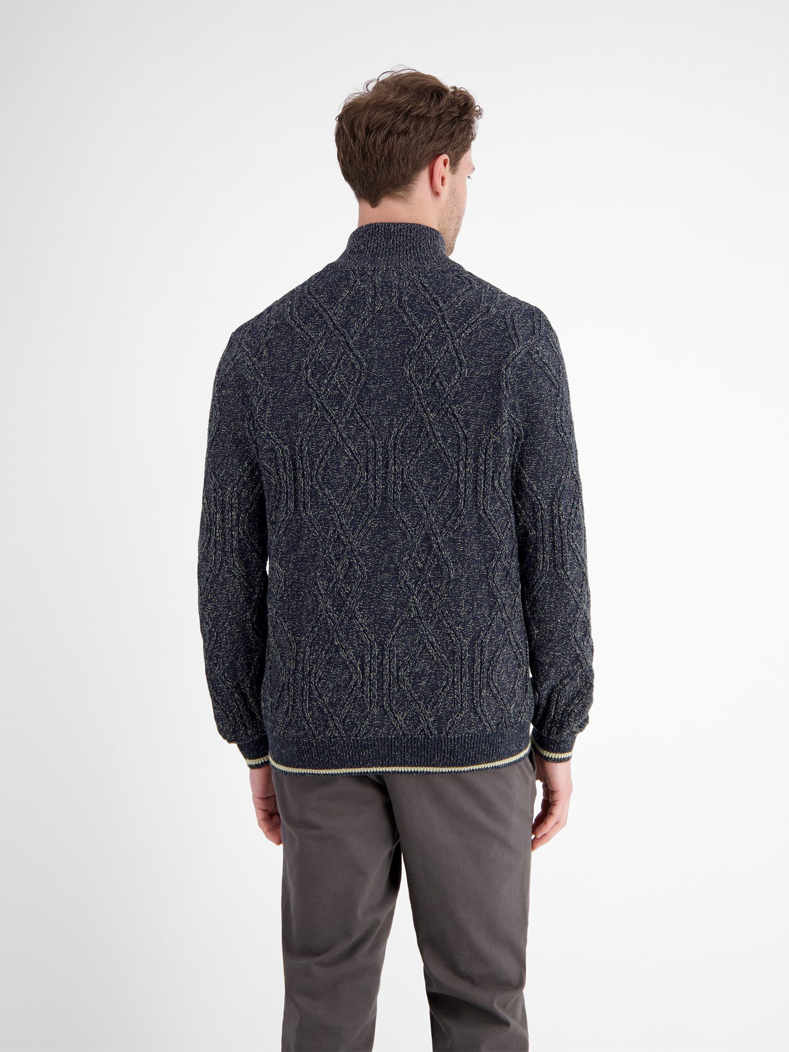 LERROS Strickjacke mit Strukturmuster günstig online kaufen