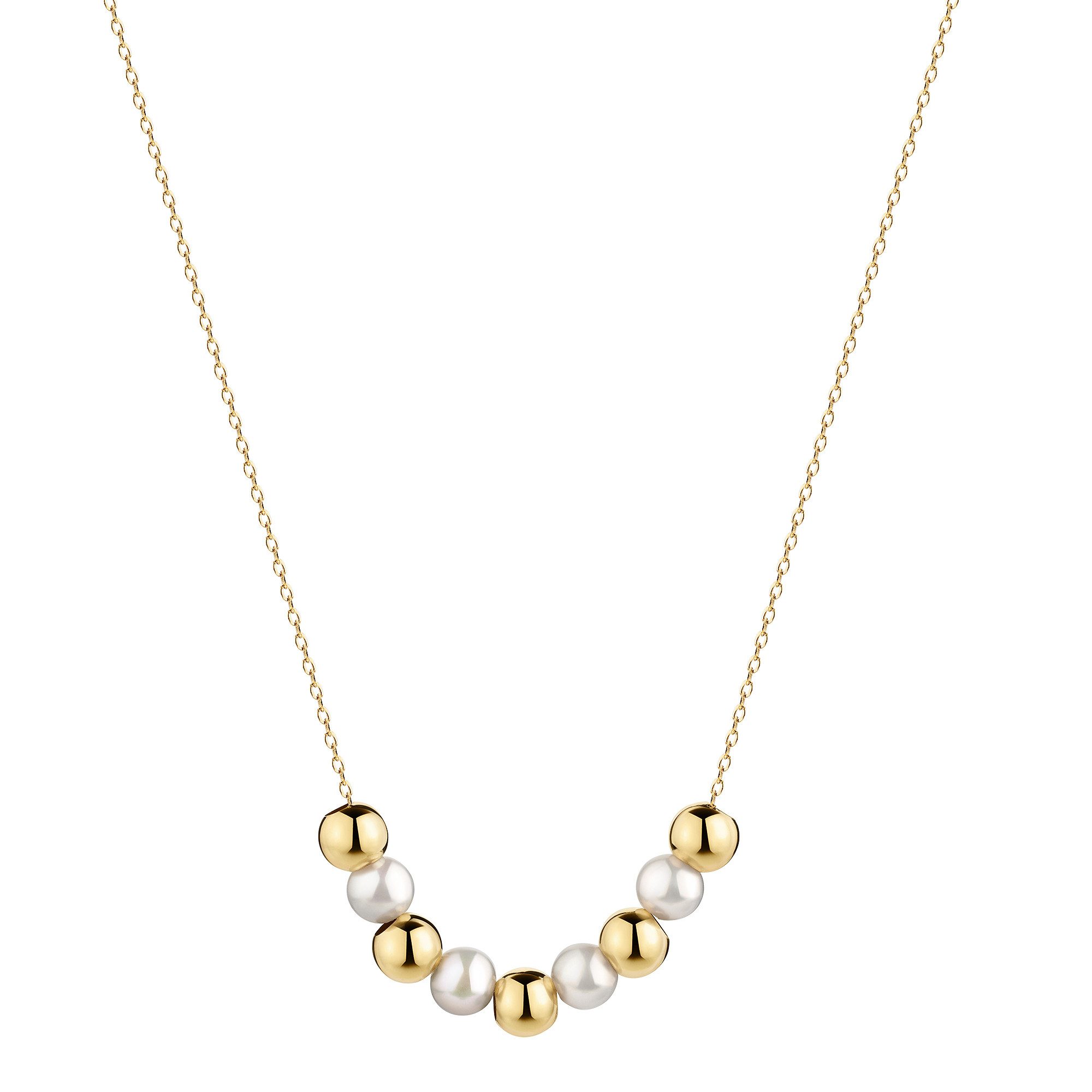 Kette mit Anhänger Schmuck Geschenk Gold 375 Halsschmuck Halskette Ankerkette Collier