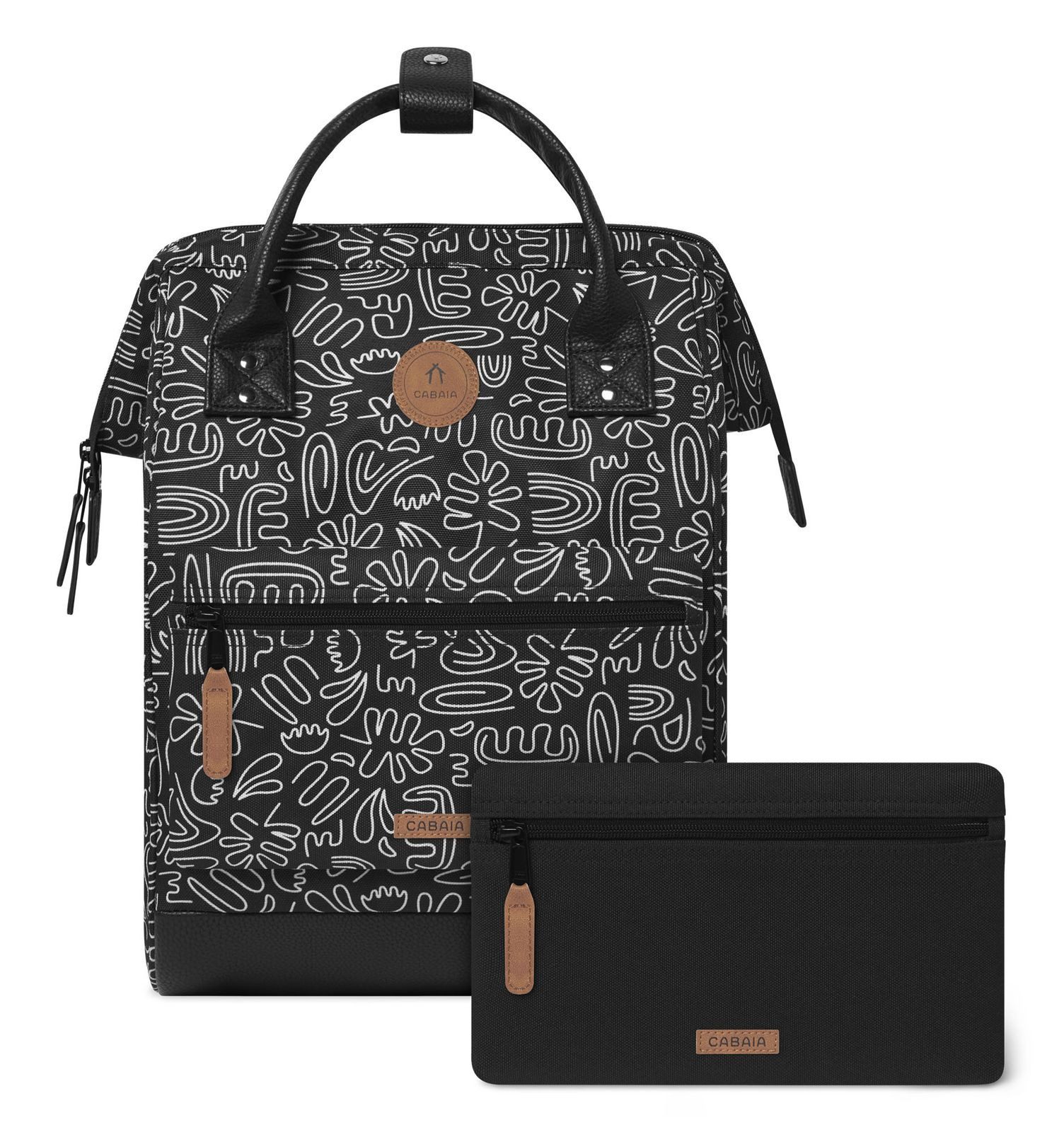 CABAIA Rucksack All Over Backpack (Set, 3-tlg) günstig online kaufen