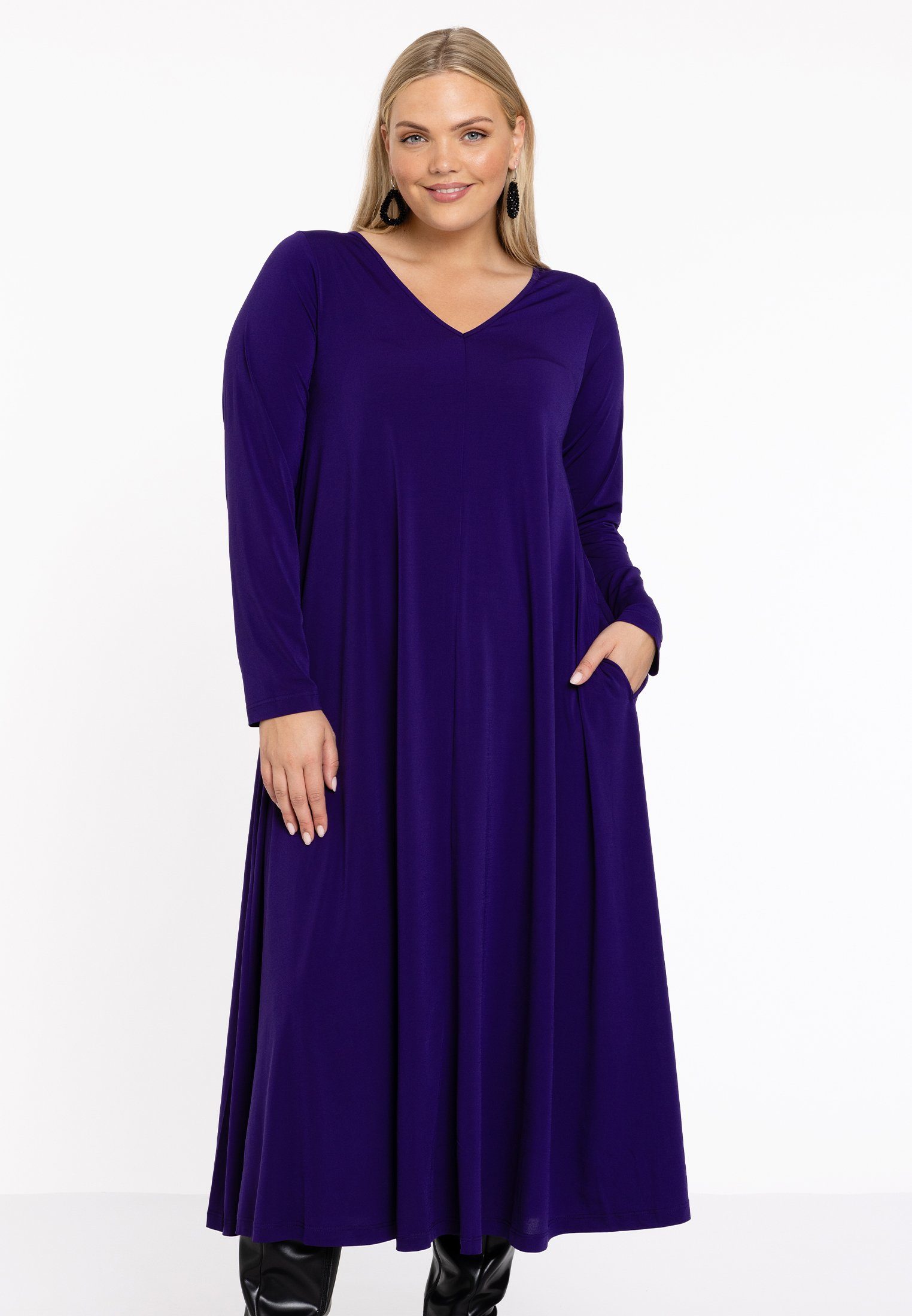 YOEK A-Linien-Kleid Damen Kleid Große Größen günstig online kaufen