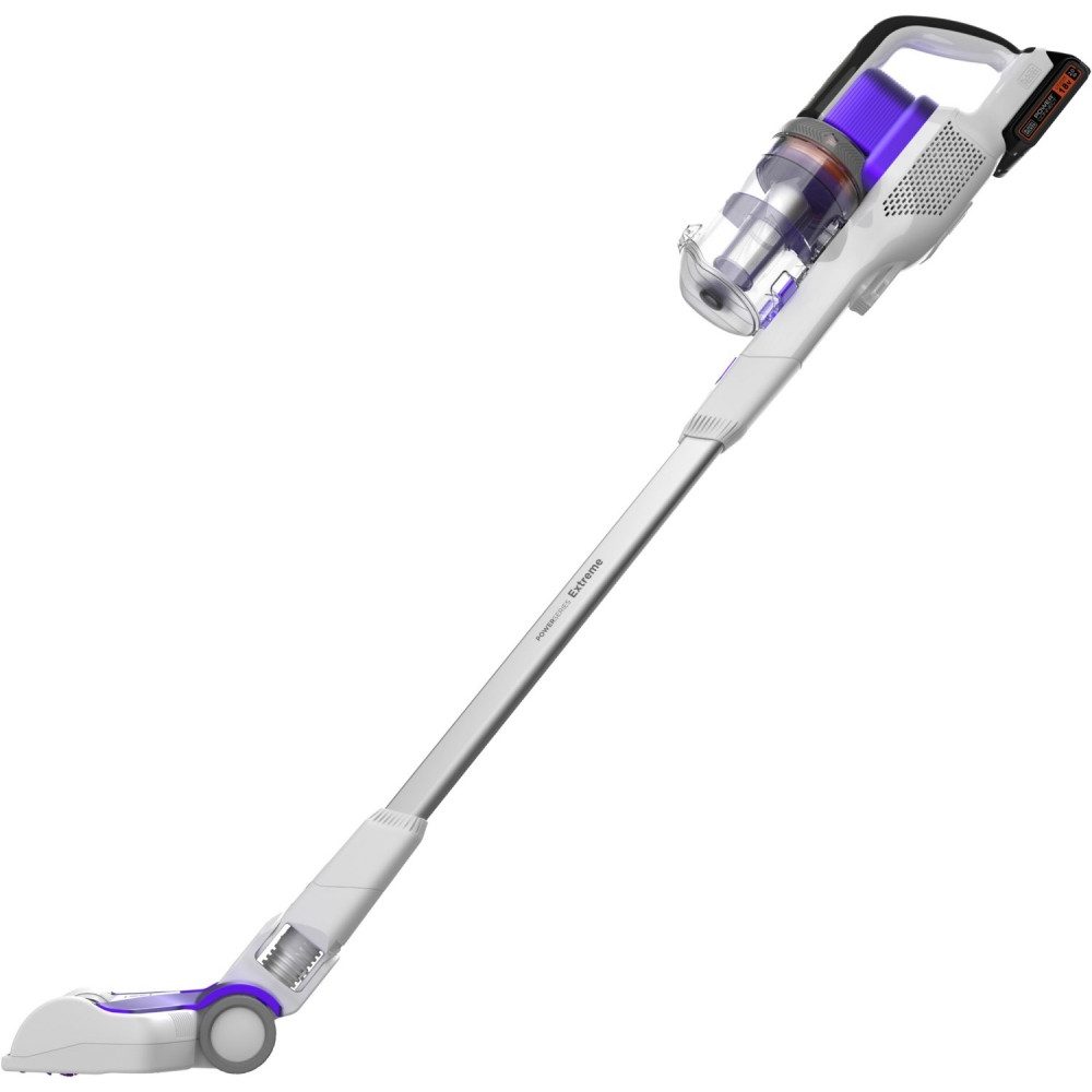 Stanley by Black & Decker Akku-Handstaubsauger Black & Decker BHFEV1825CP Akku-Sauger mit Cyclone, Ohne Beutel, Teppichreinigung