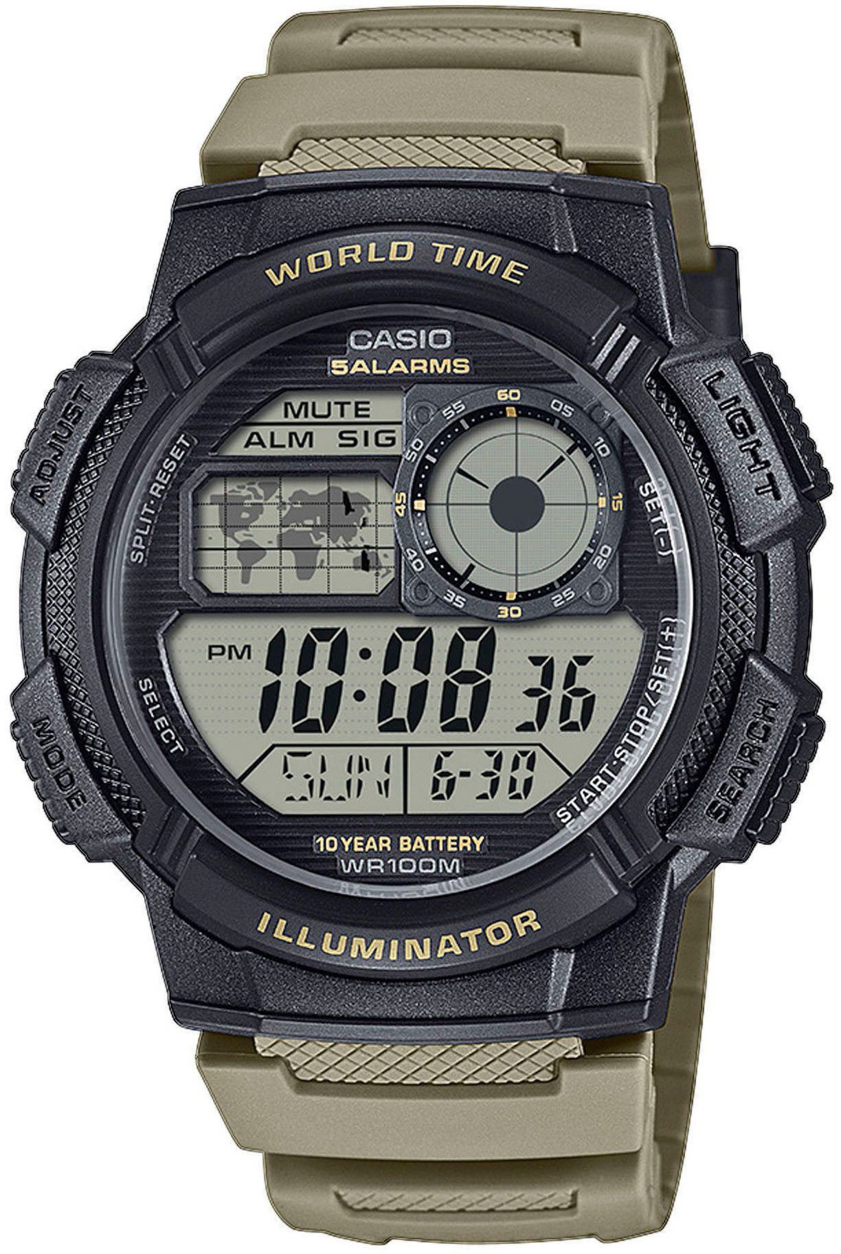 CASIO TIMELESS COLLECTION Chronograph AE-1000W-1AVEF AE-1000W-5AVEF, Quarzu günstig online kaufen