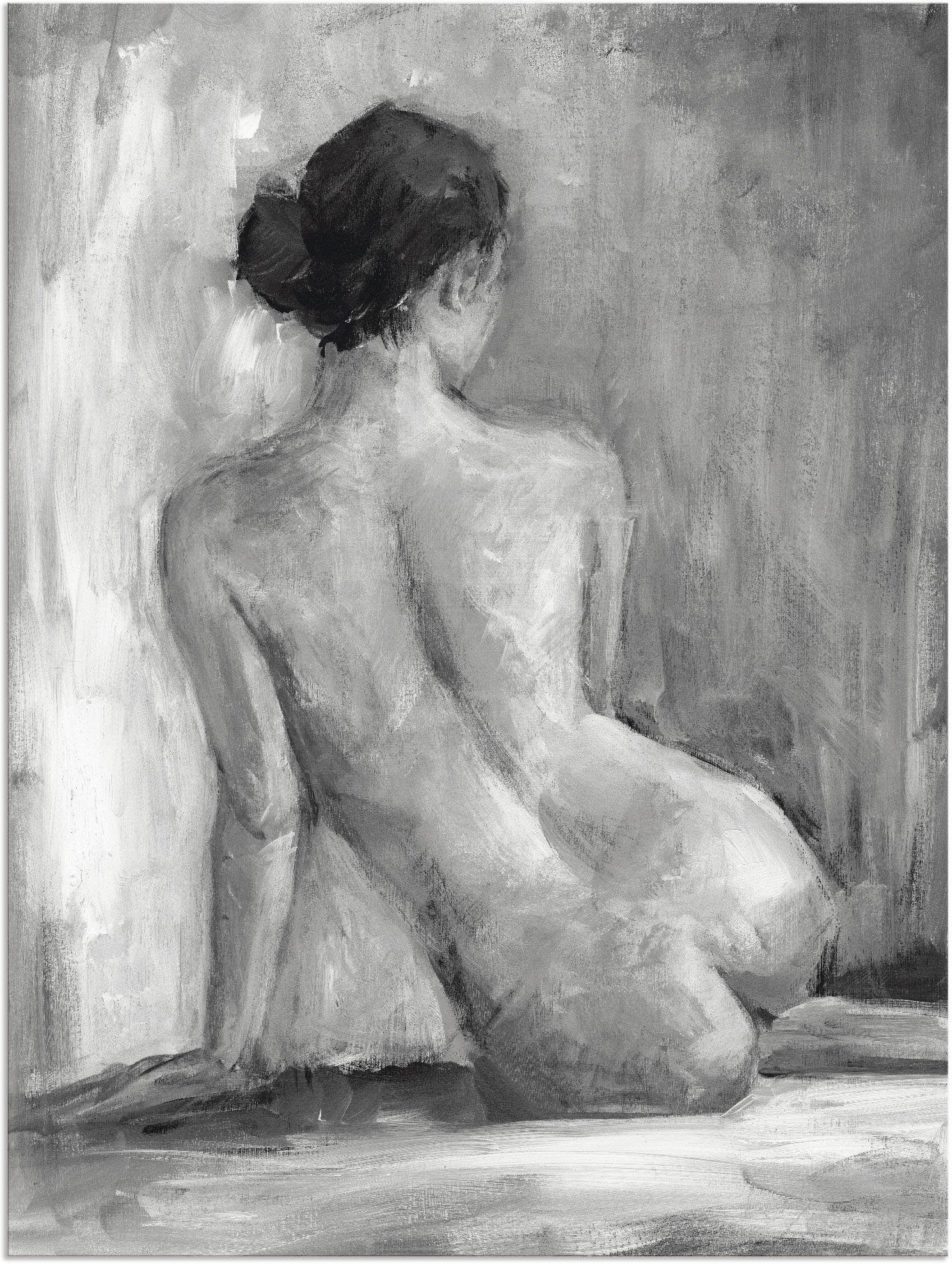 Artland Wandbild Figur in schwarz & weiß I, Frau (1 St), als Alubild, Leinwandbild, Poster in verschied. Größen. € 103,90