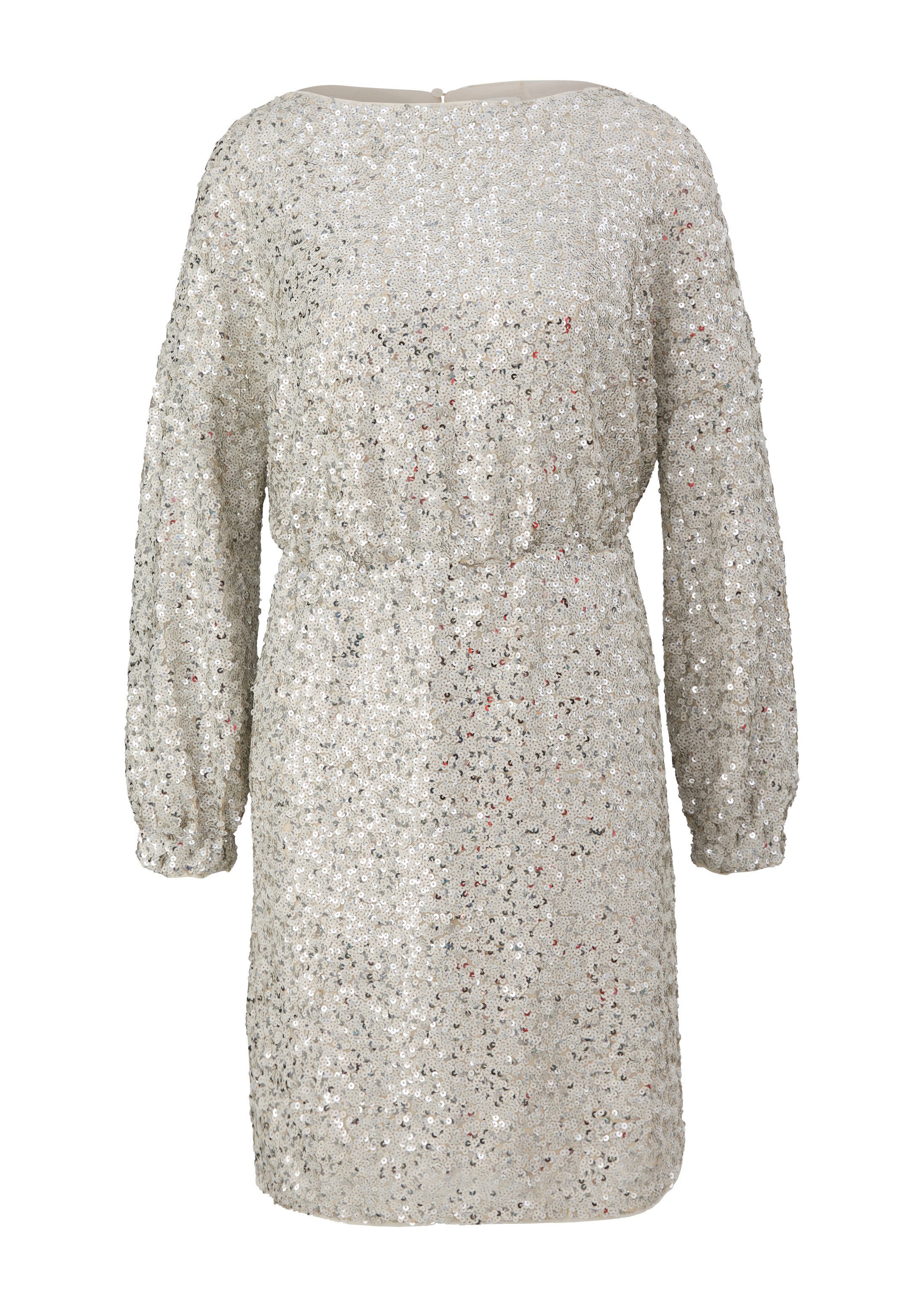 s.Oliver Minikleid Kleid Elegantes Paillettenkleid