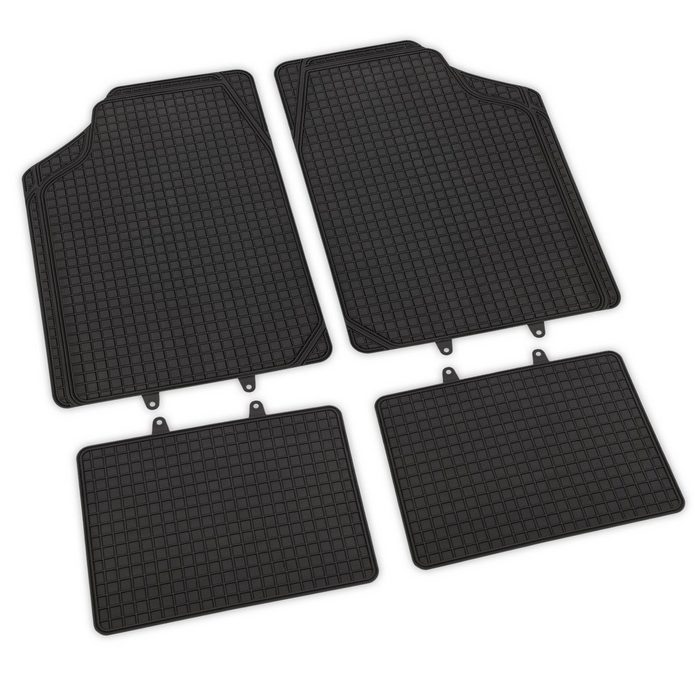 Fußmatte Universal Autofußmatten Montecarlo Autoschutz Karat PVC 4-teilig