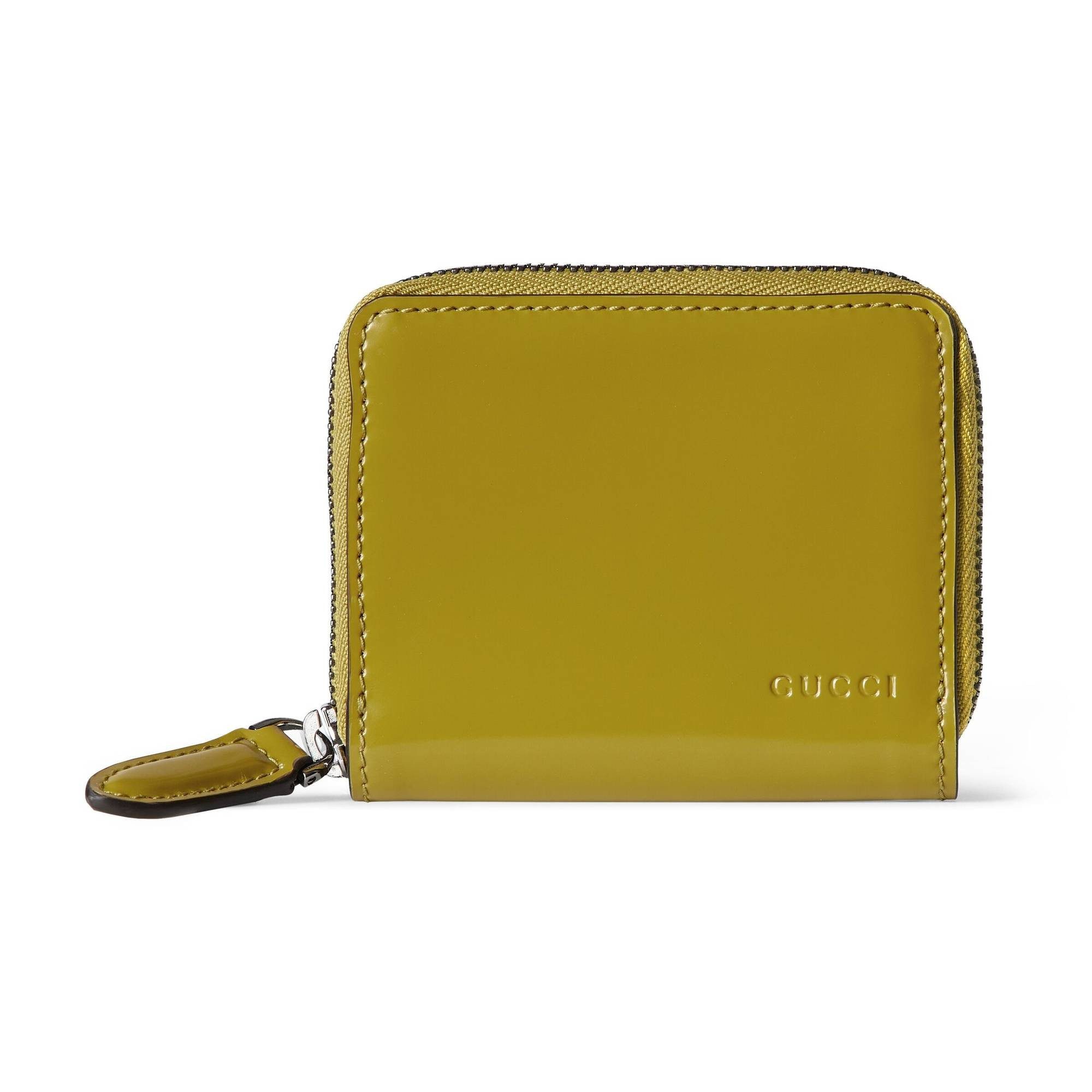 GUCCI Geldbörse Gucci Mens Small Color Block Zip Around Wallet