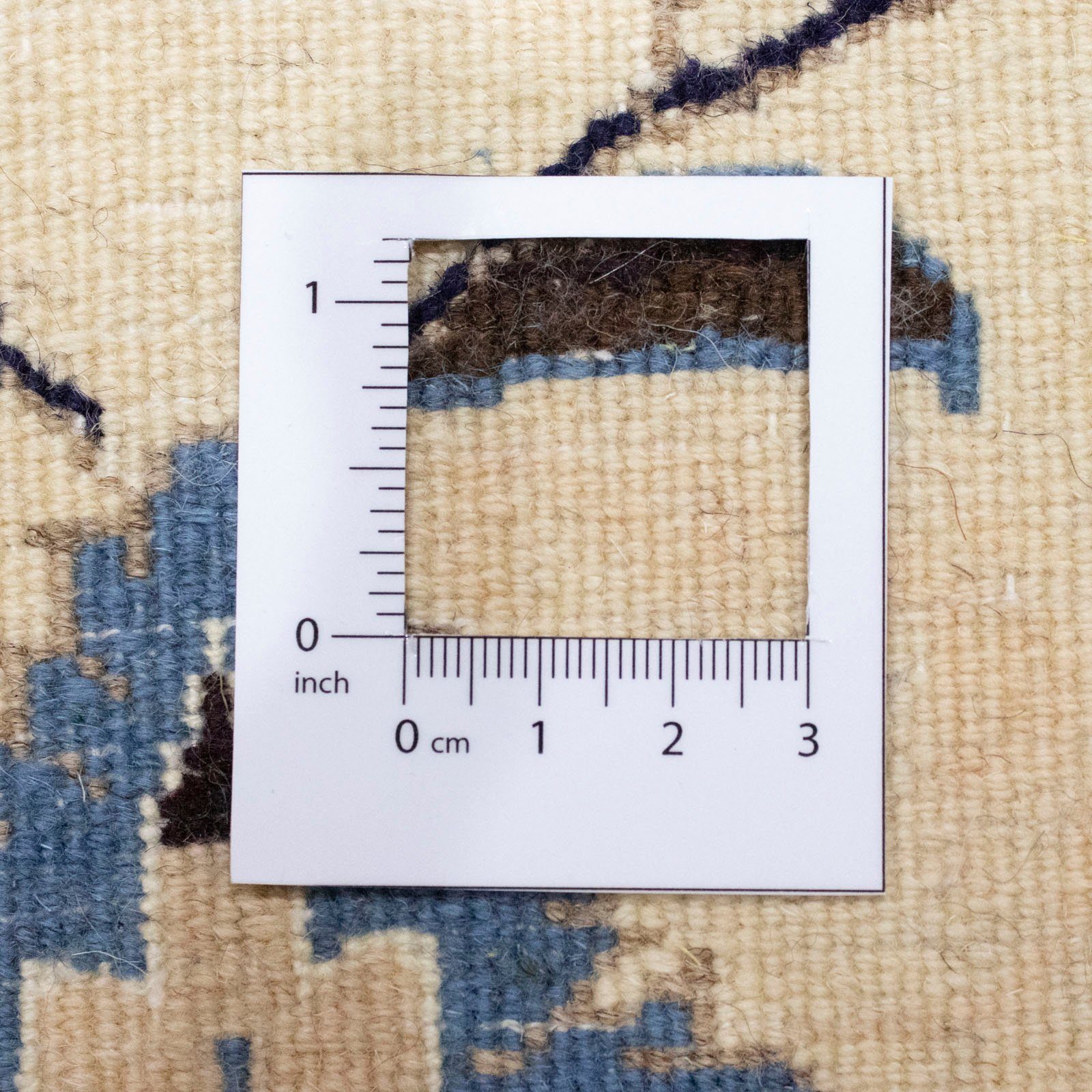 9la Wollteppich 7 mm Nain morgenland, handgeknüpft Höhe: rechteckig, beige, Teppich