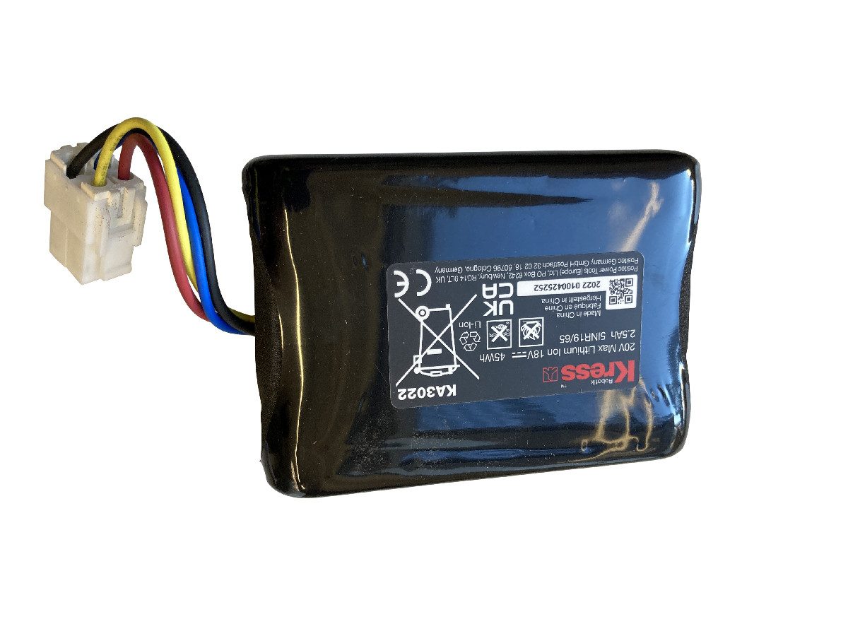 Kress Rasenmähroboter 59003453 Batteriepack (2,5AH, 20V, 45Wh) KA3022